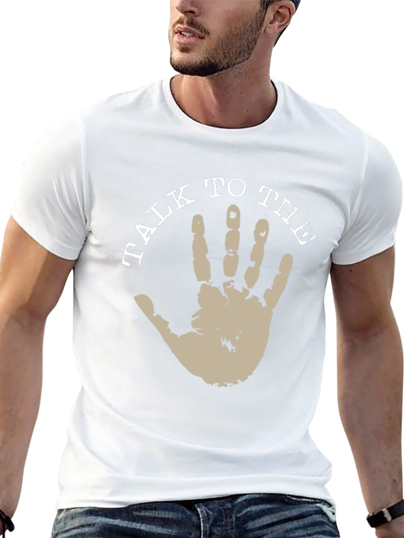 Talk to the Hand Graphic T-Shirt