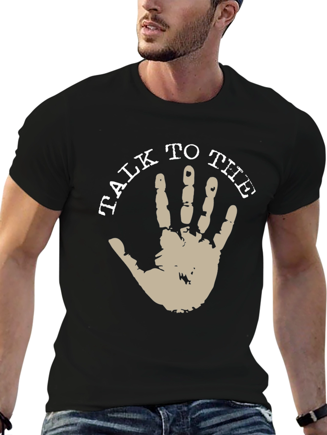 Talk to the Hand Graphic T-Shirt