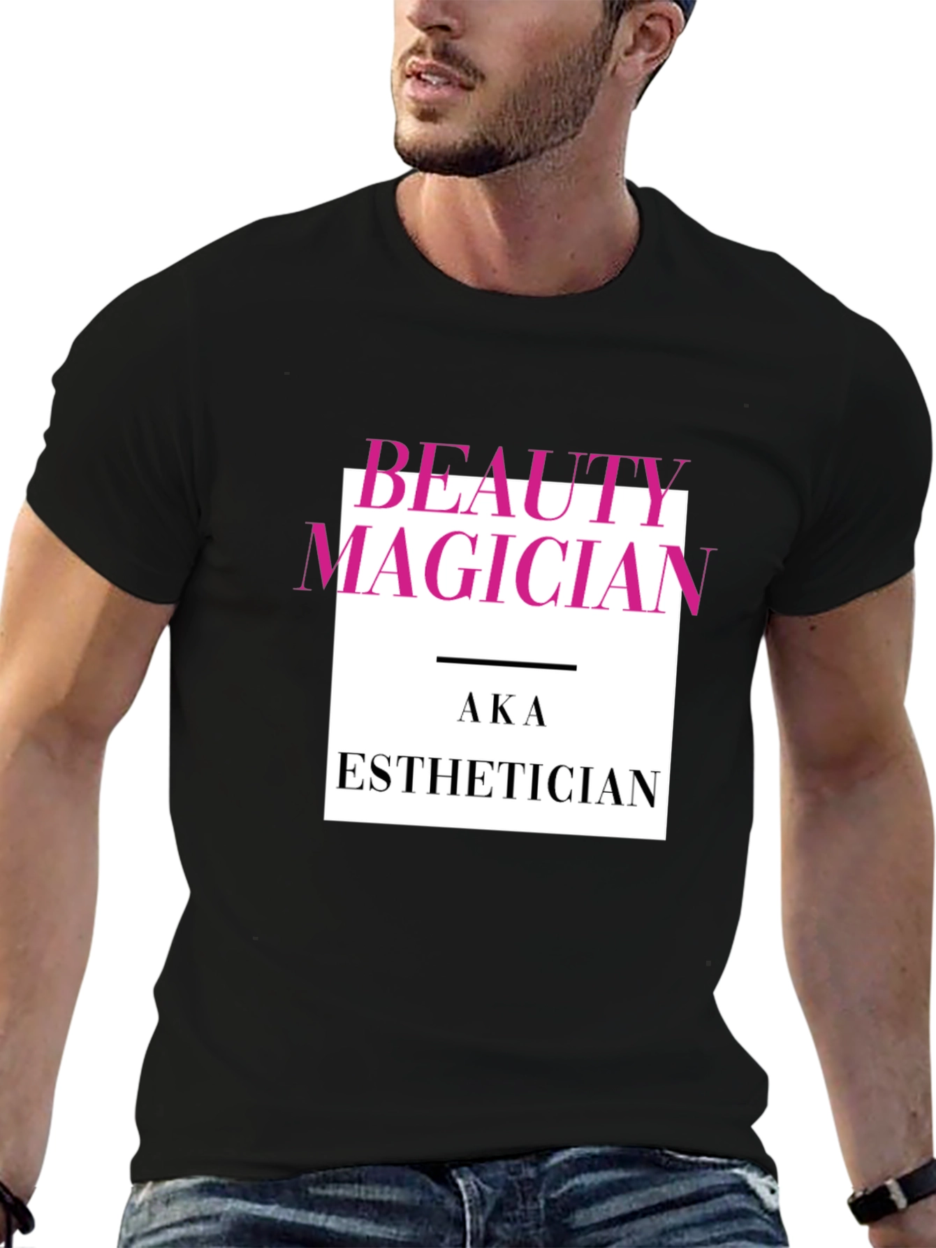 Beauty Magician AKA Esthetician Graphic T-Shirt