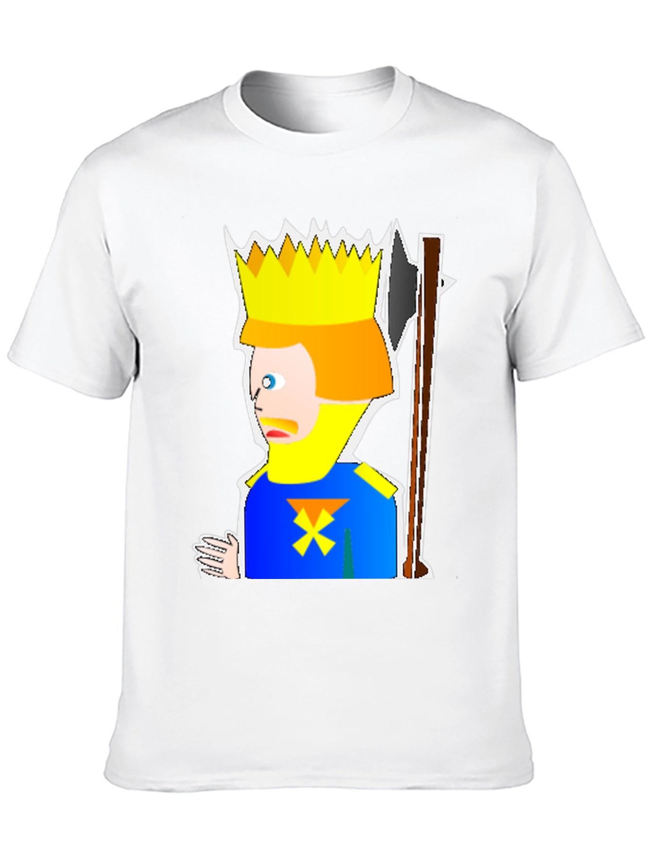 King Graphic Black T-Shirt