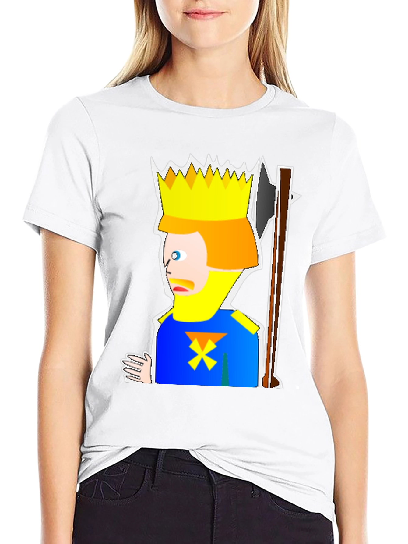 King Graphic Black T-Shirt