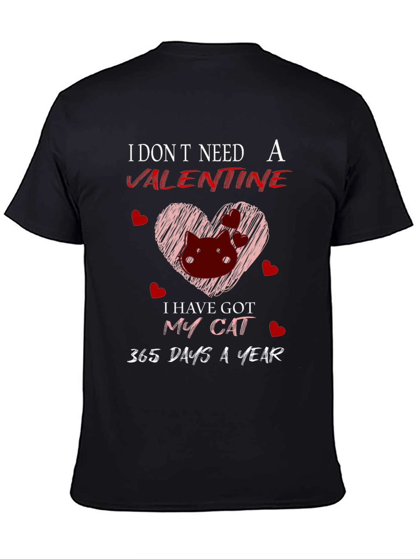 Cat Valentines Day T-Shirt