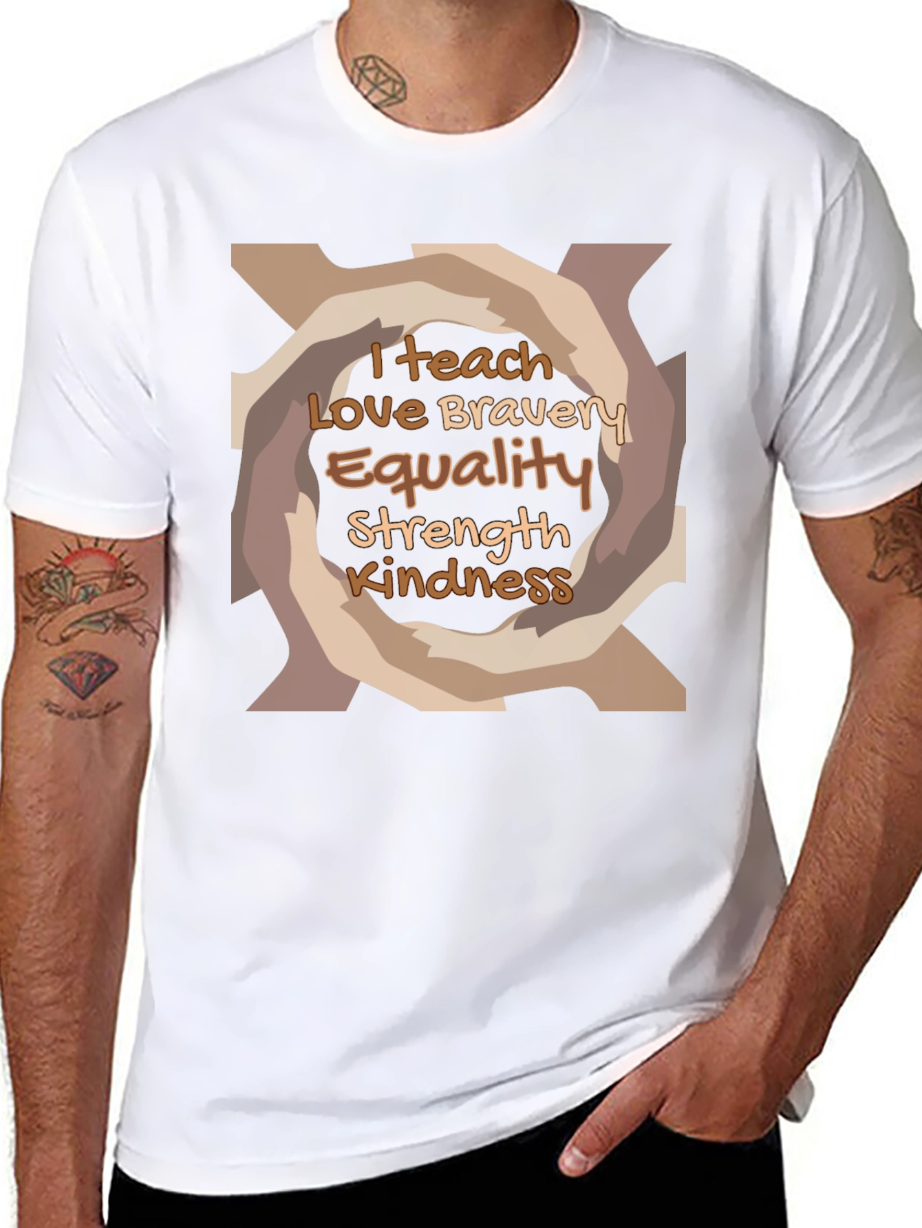 Unity Teach Love Equality T-Shirt