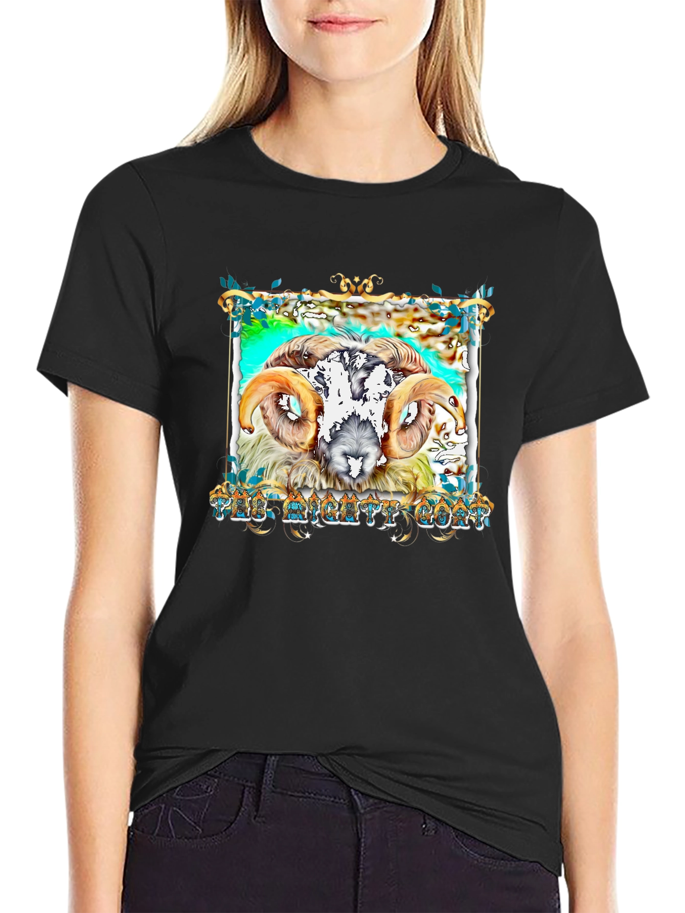 The Mighty Goat Graphic T-Shirt