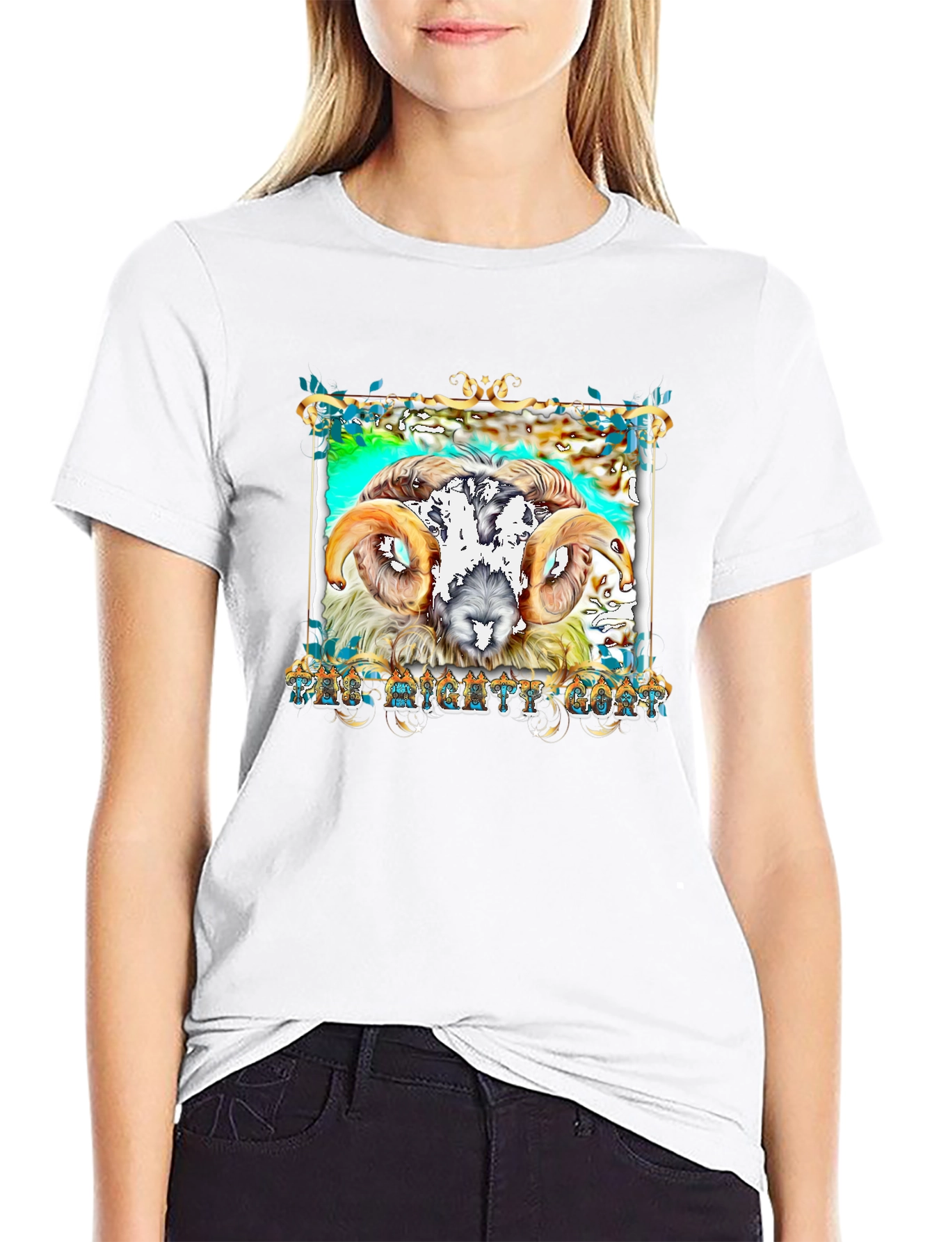 The Mighty Goat Graphic T-Shirt
