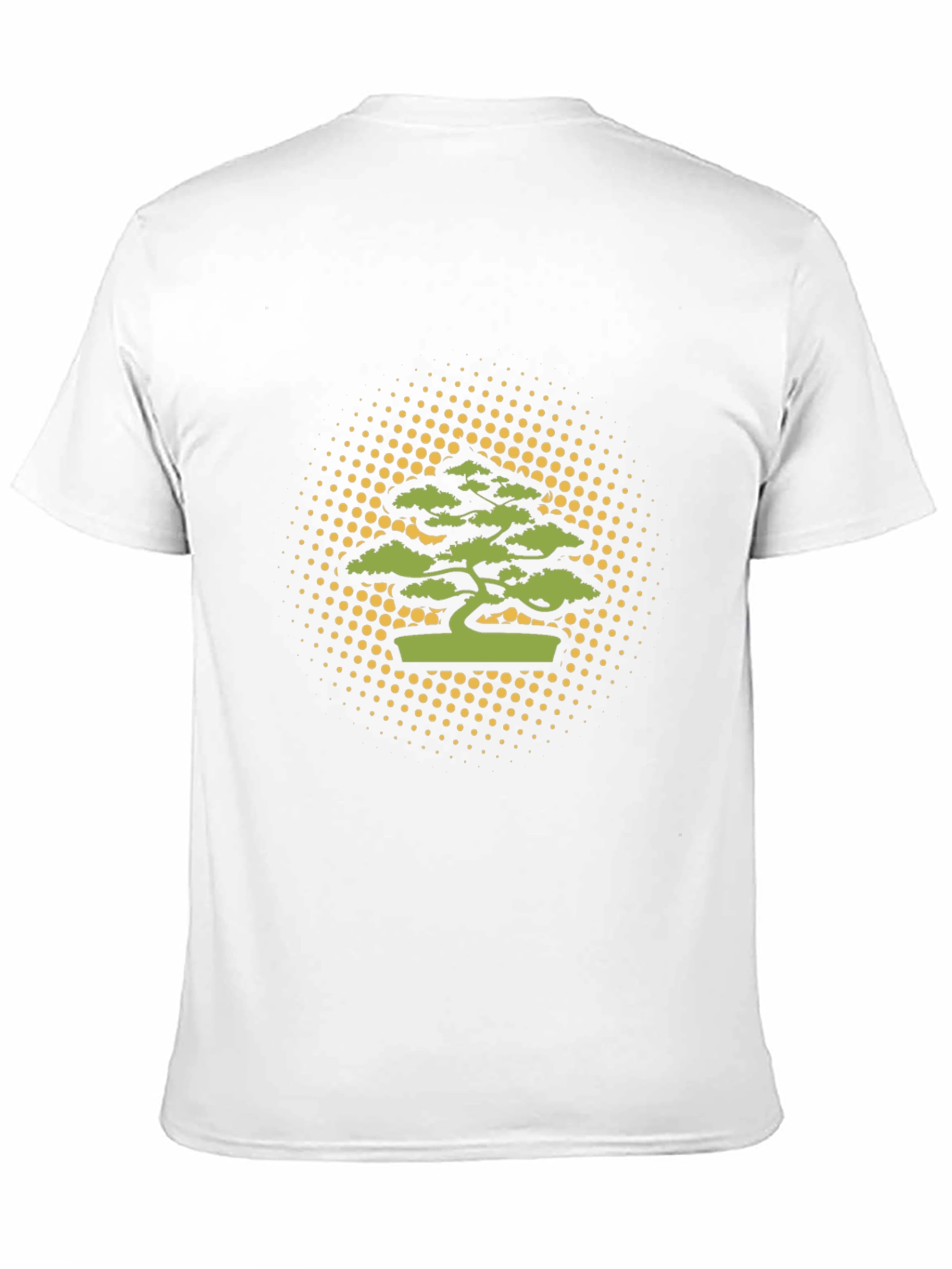 Bonsai Tree Graphic Tee - Stylish Mens Black T-Shirt