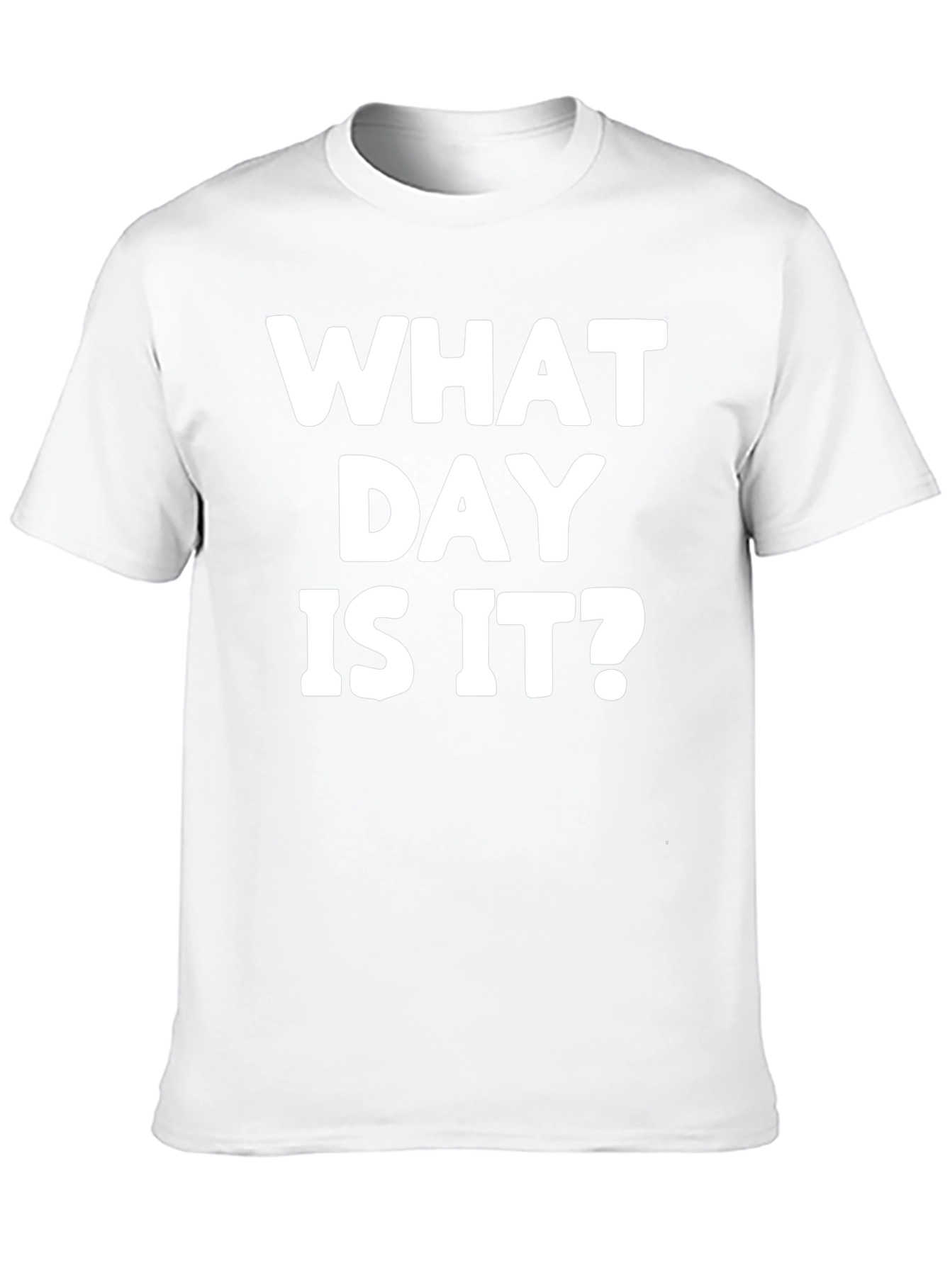 What Day Is It? Graphic Tee - Black