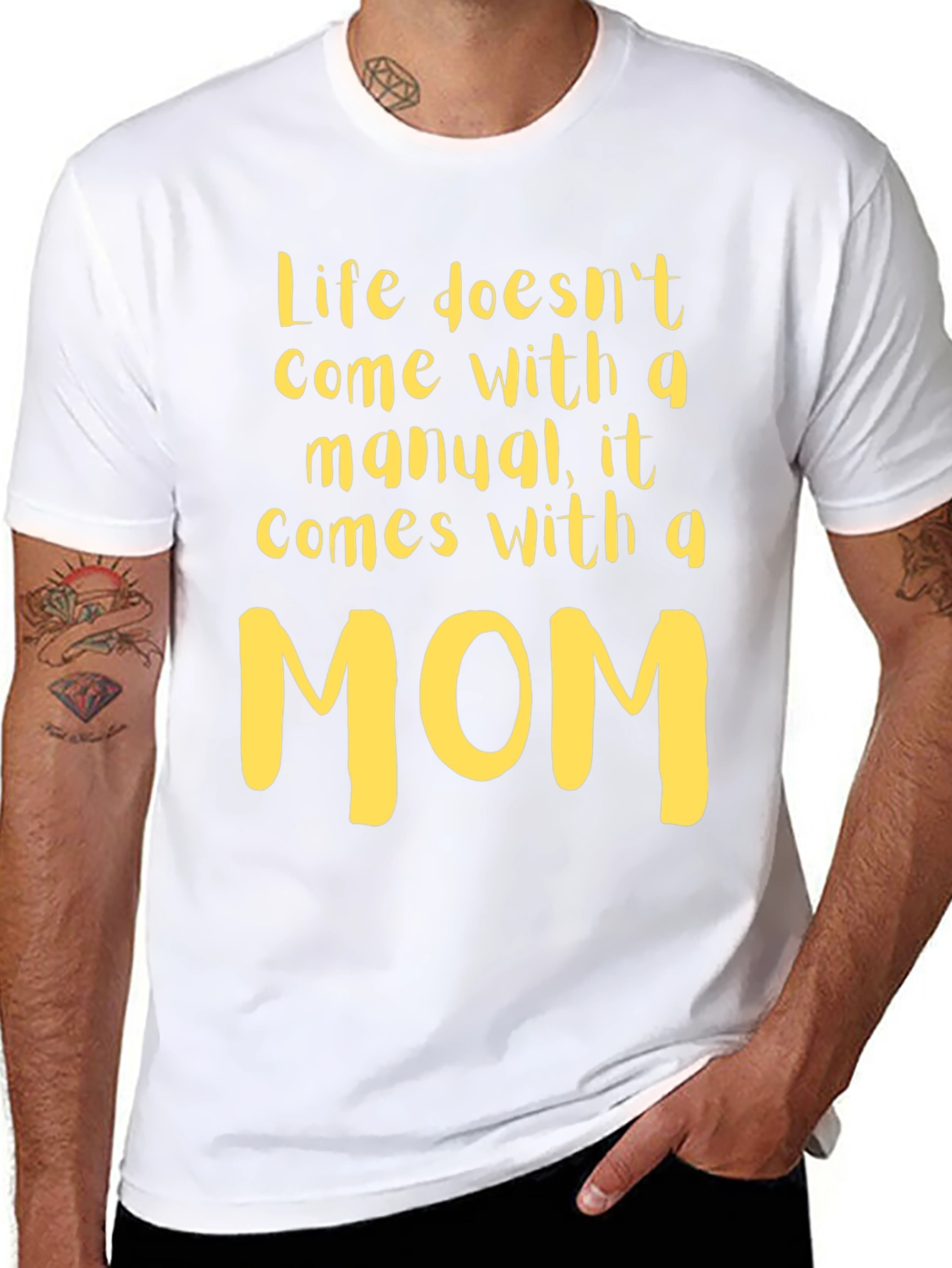 Life Comes With A Mom T-Shirt