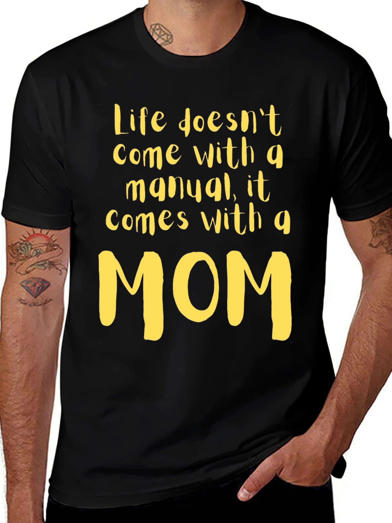 Life Comes With A Mom T-Shirt
