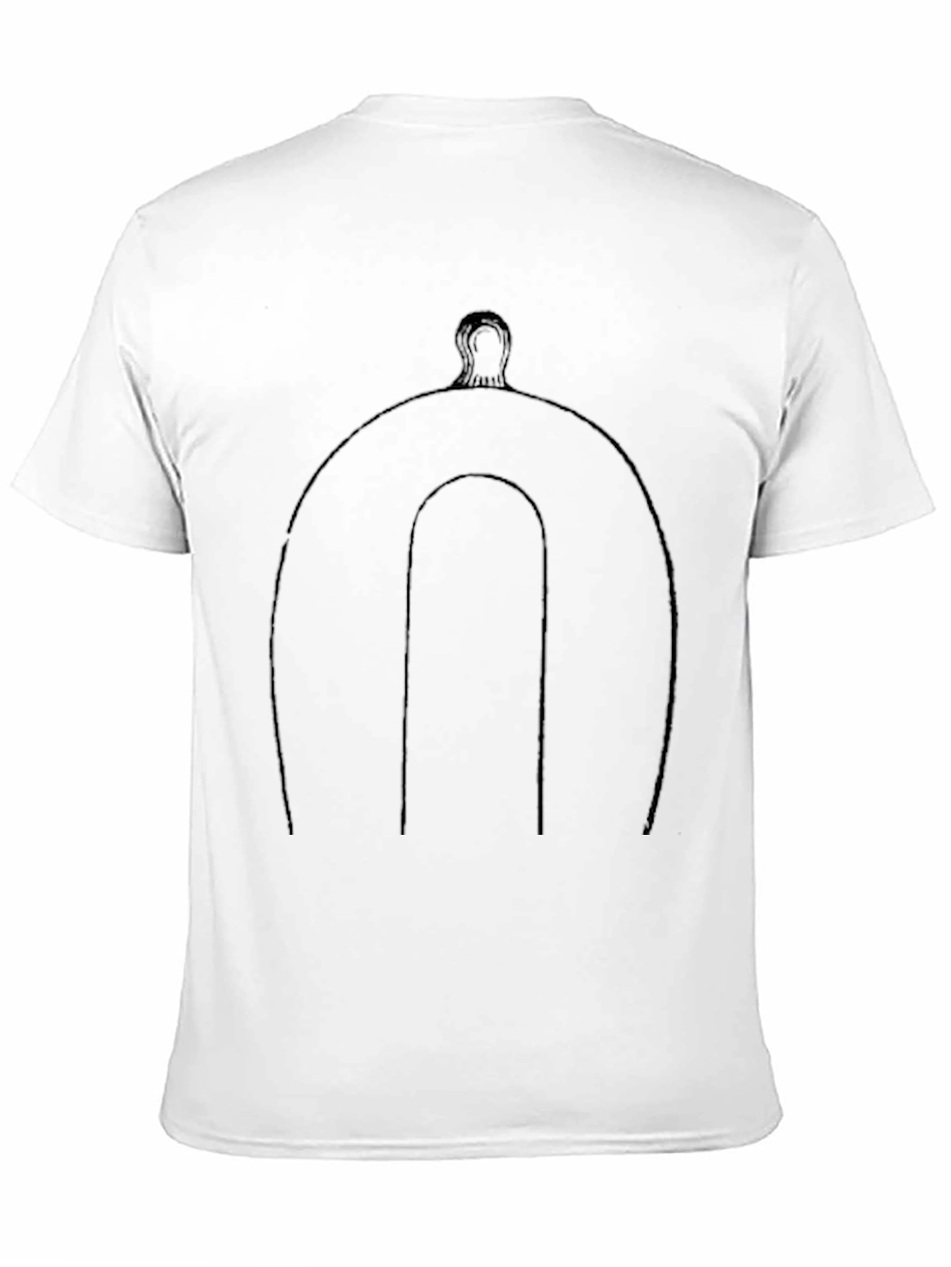 Modern Black T-Shirt - Abstract Design