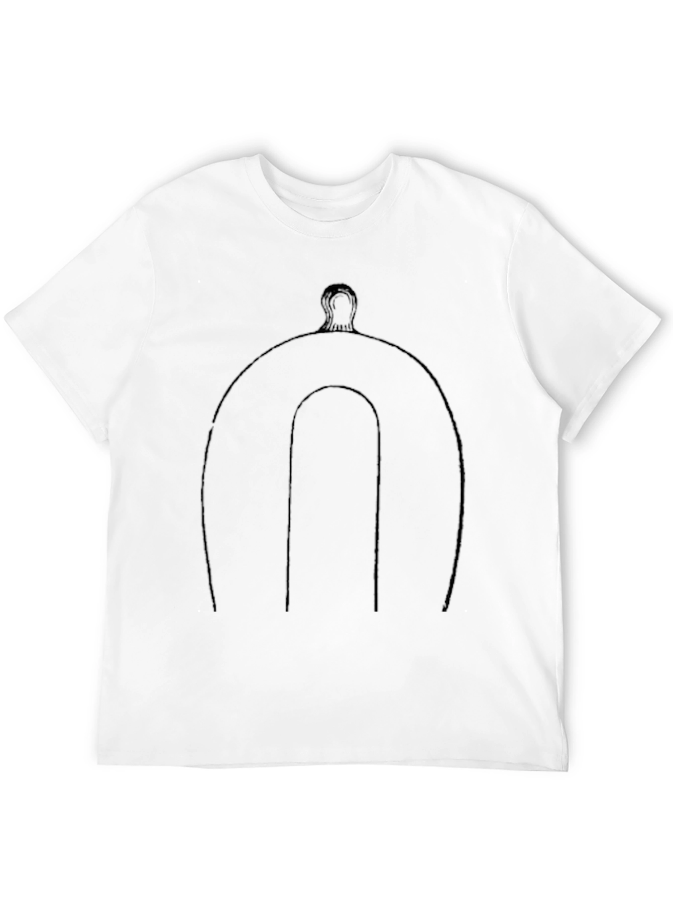 Modern Black T-Shirt - Abstract Design