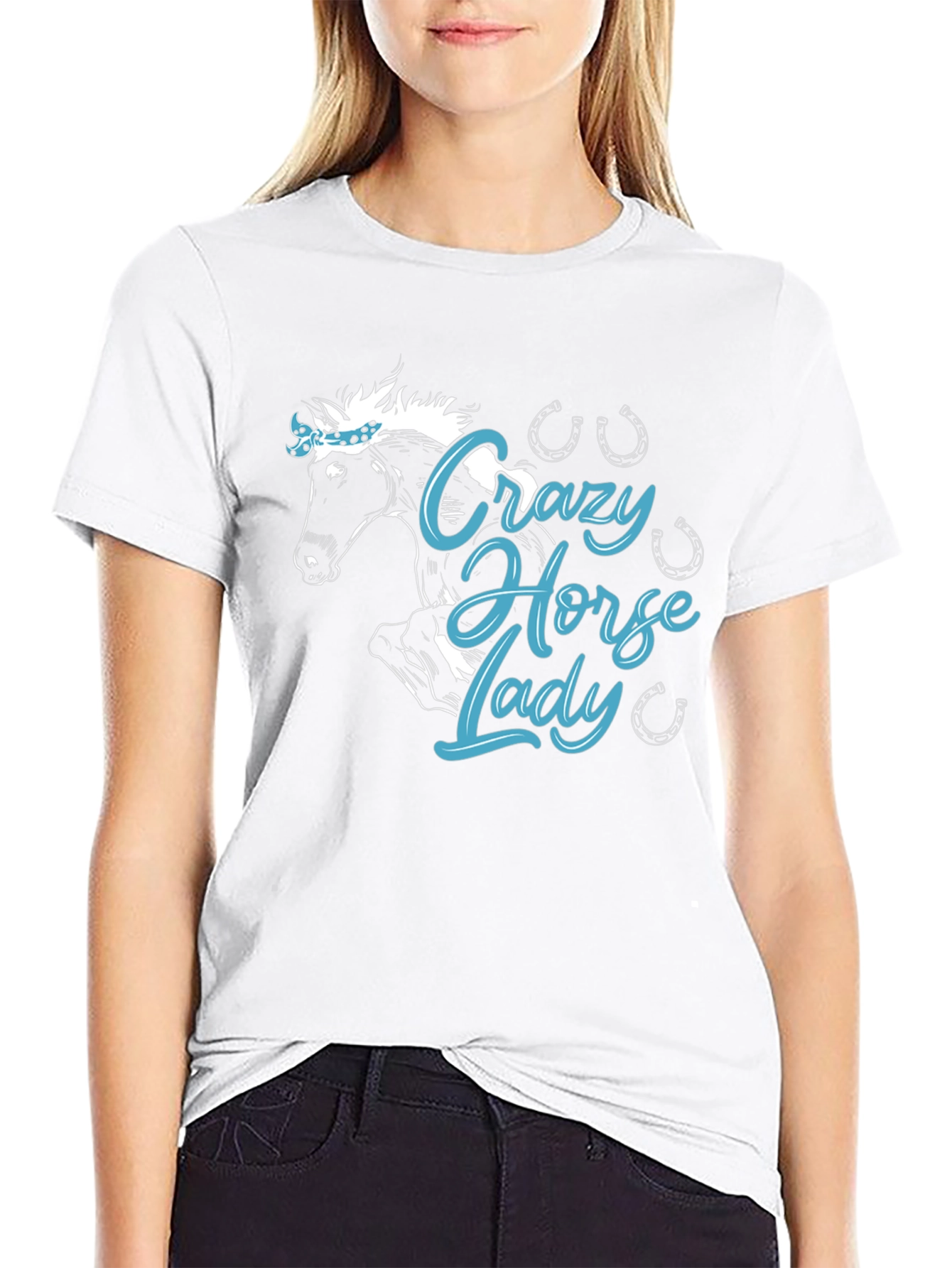 Crazy Horse Lady Graphic Tee