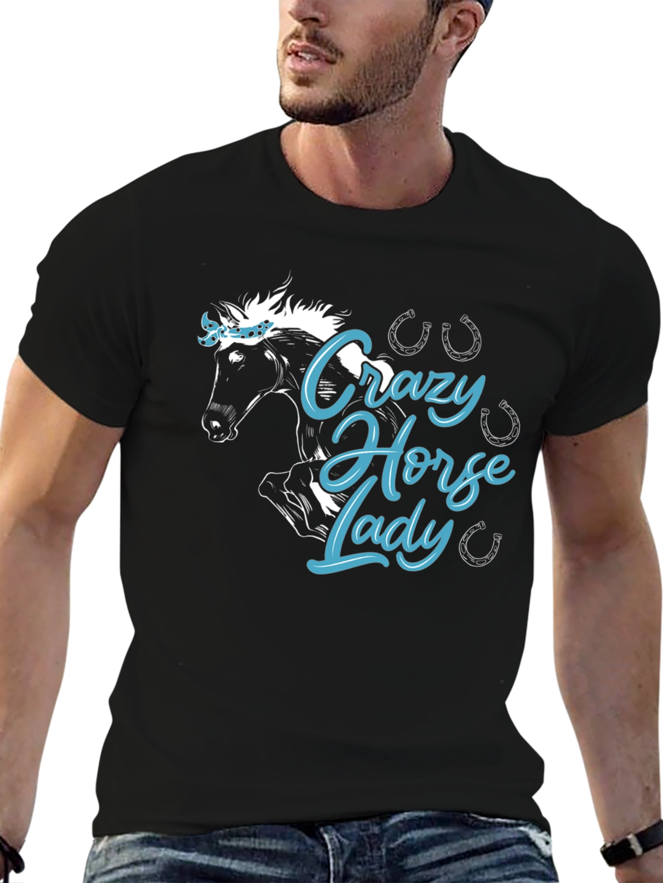 Crazy Horse Lady Graphic Tee