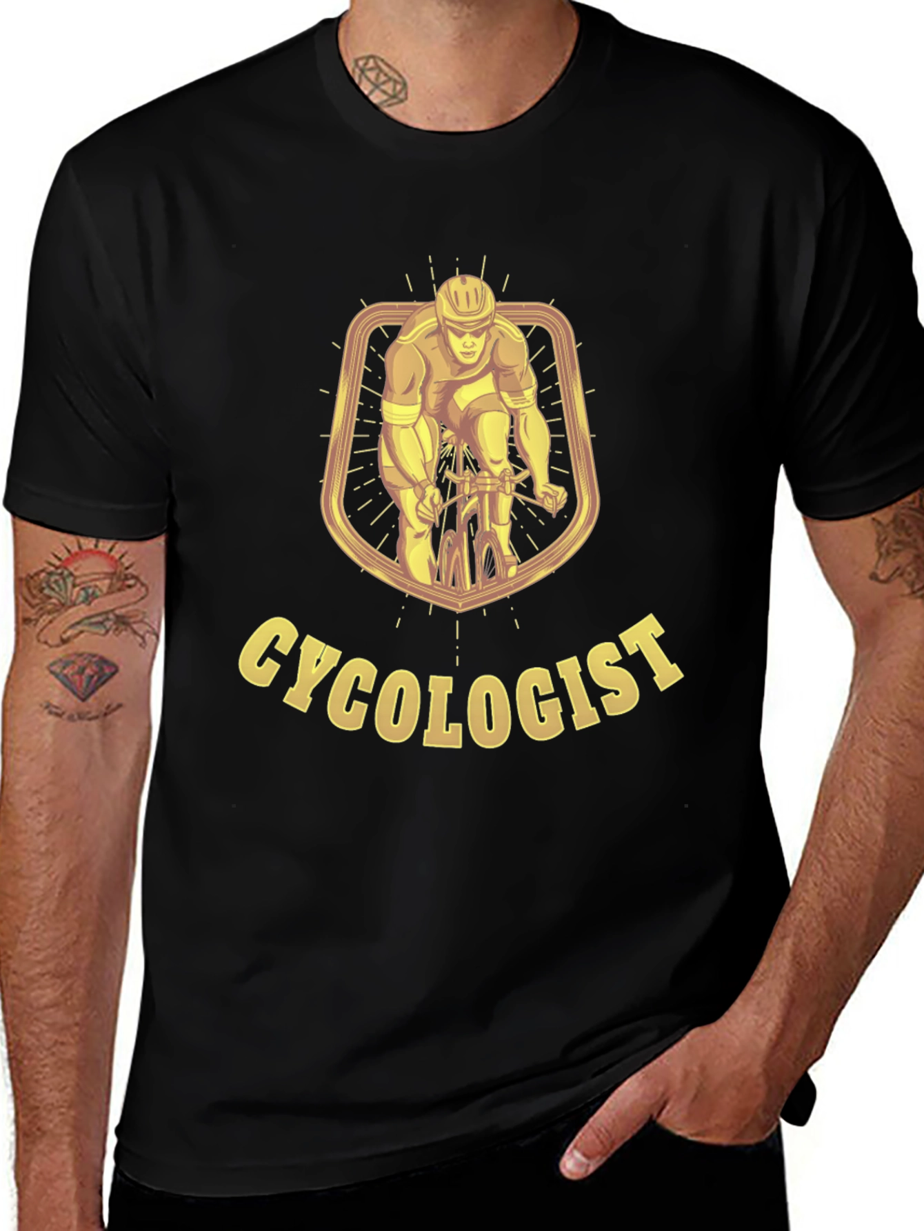 Funny Cyclologist T-Shirt - Cycling Enthusiast Tee