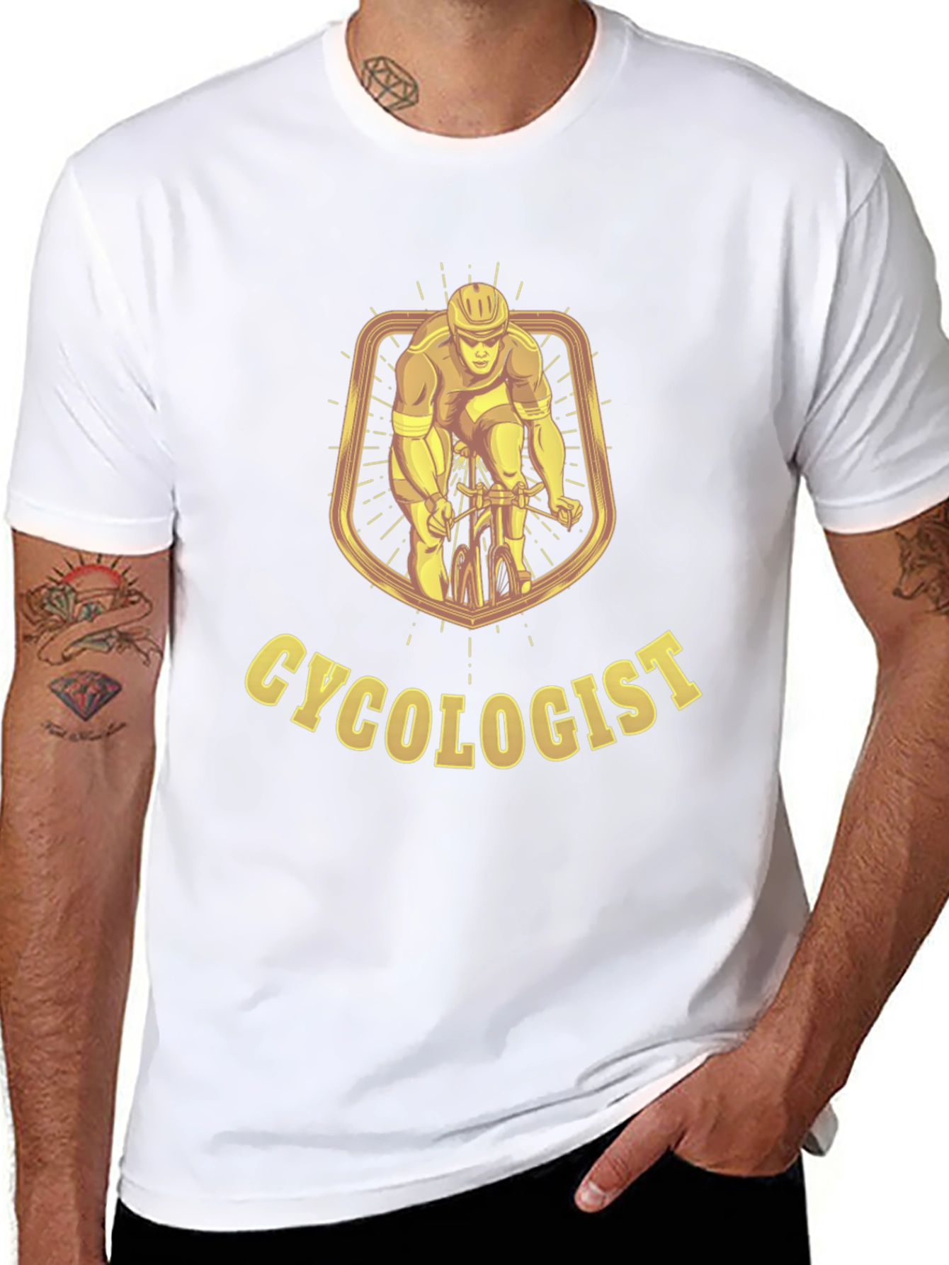 Funny Cyclologist T-Shirt - Cycling Enthusiast Tee