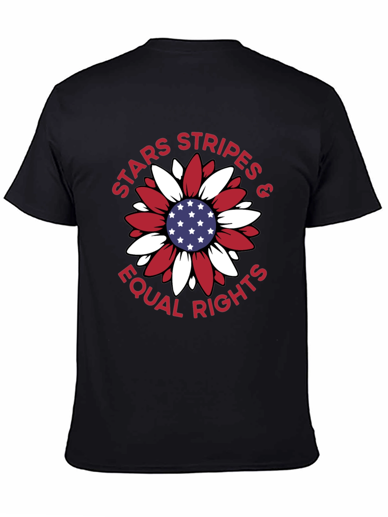 Stars Stripes & Equal Rights Patriotic T-Shirt