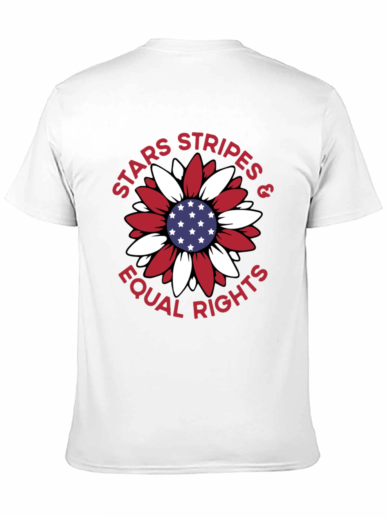 Stars Stripes & Equal Rights Patriotic T-Shirt