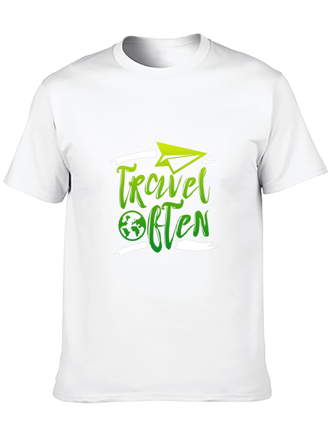 Travel Often Black T-Shirt