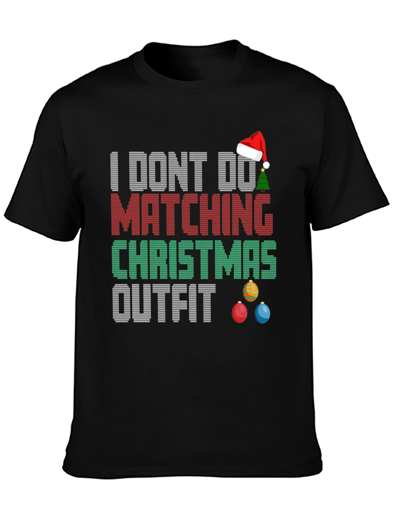 Funny Christmas Outfit T-Shirt