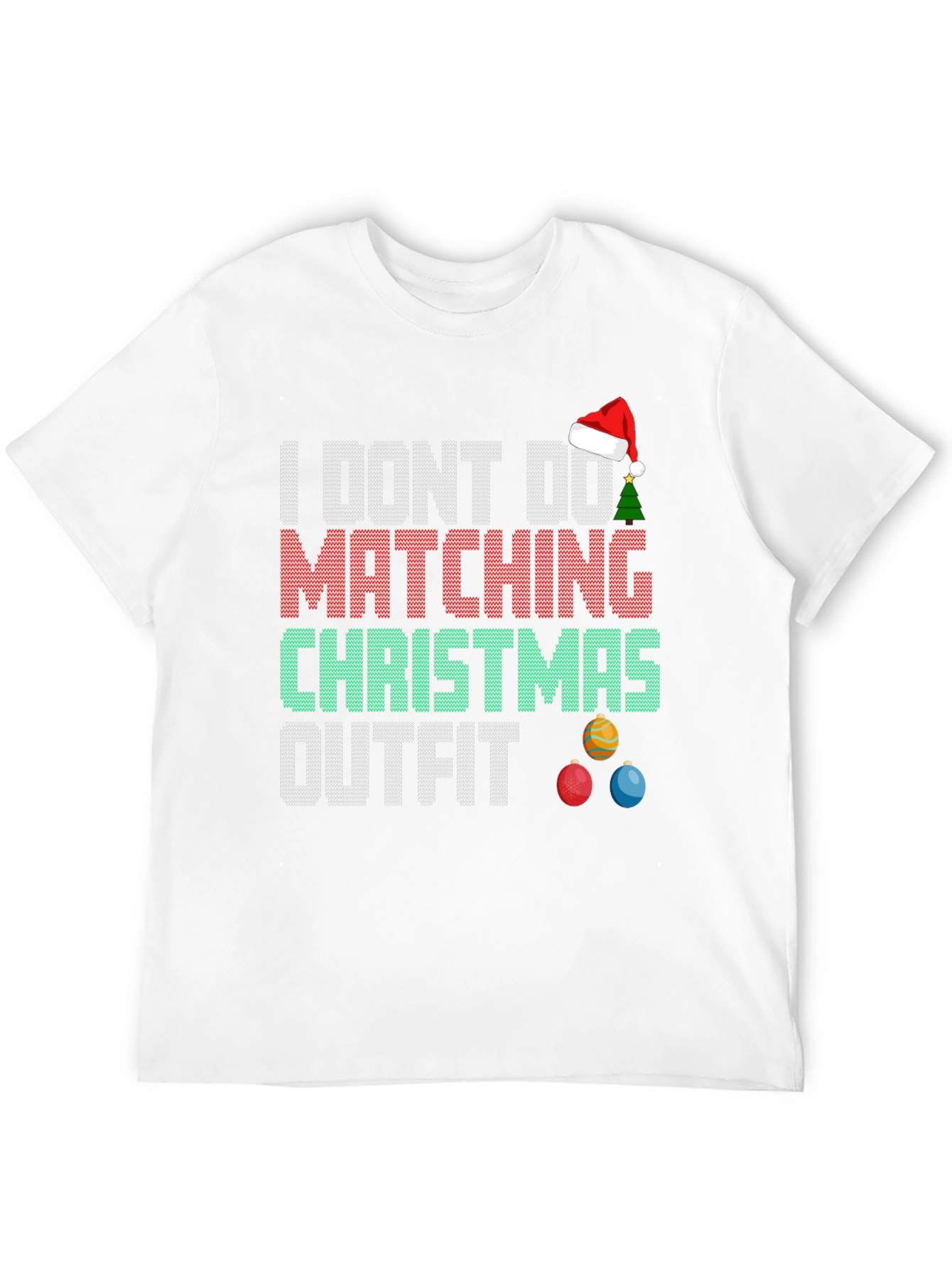 Funny Christmas Outfit T-Shirt
