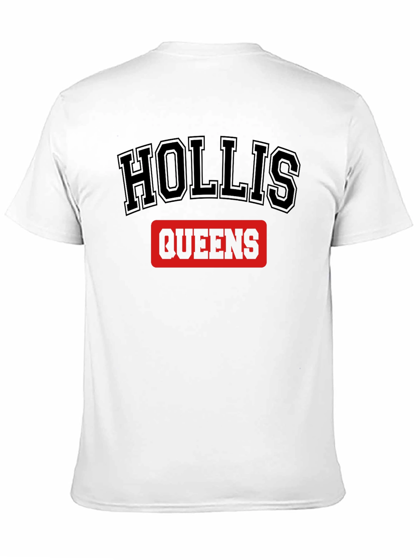 Hollis Queens Black Graphic T-Shirt