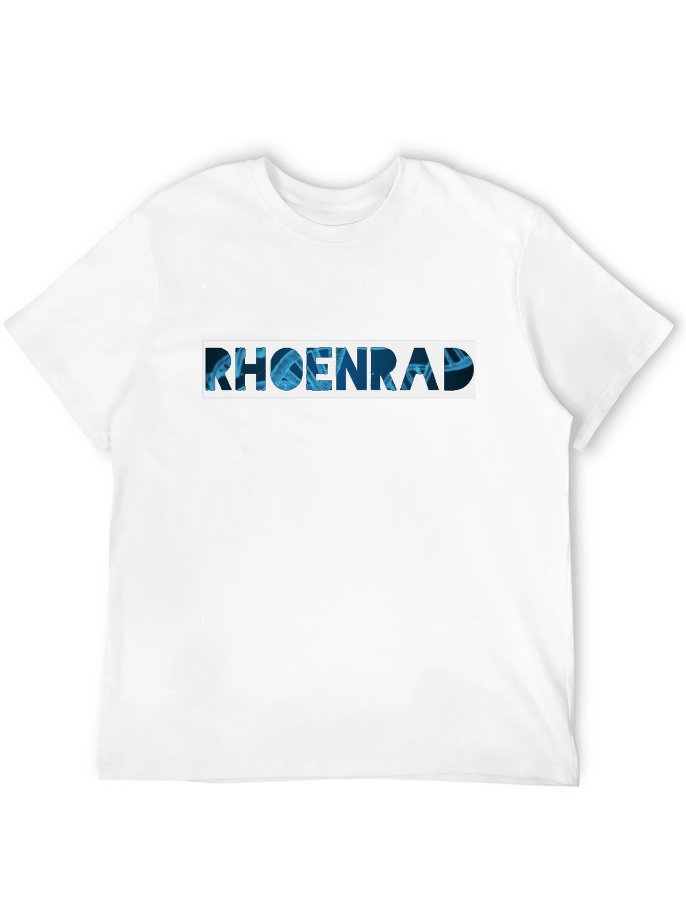 Rhoenrad Graphic Tee - Black Cotton Blend Shirt