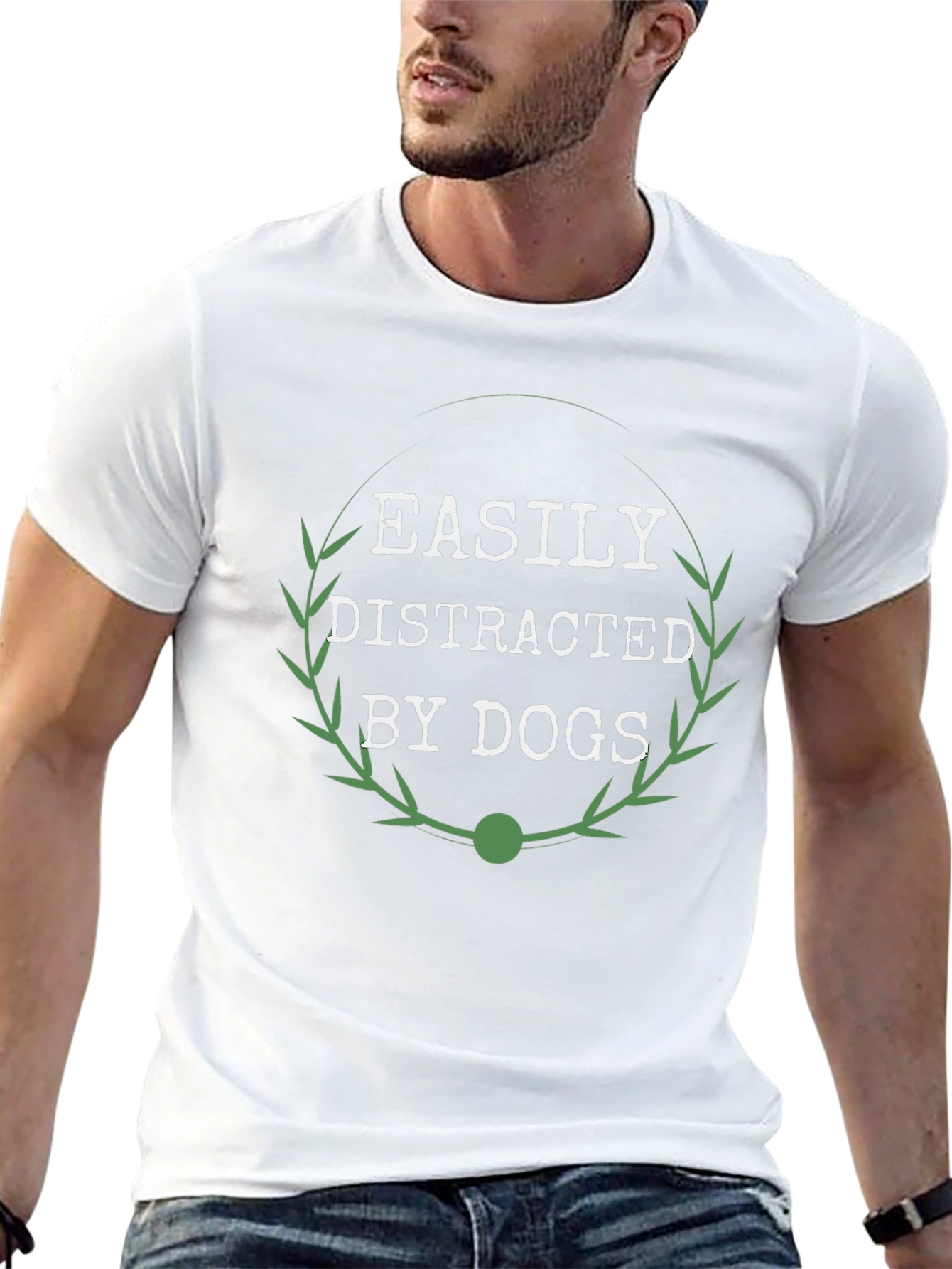 Easily Distracted By Dogs T-Shirt - Unisex