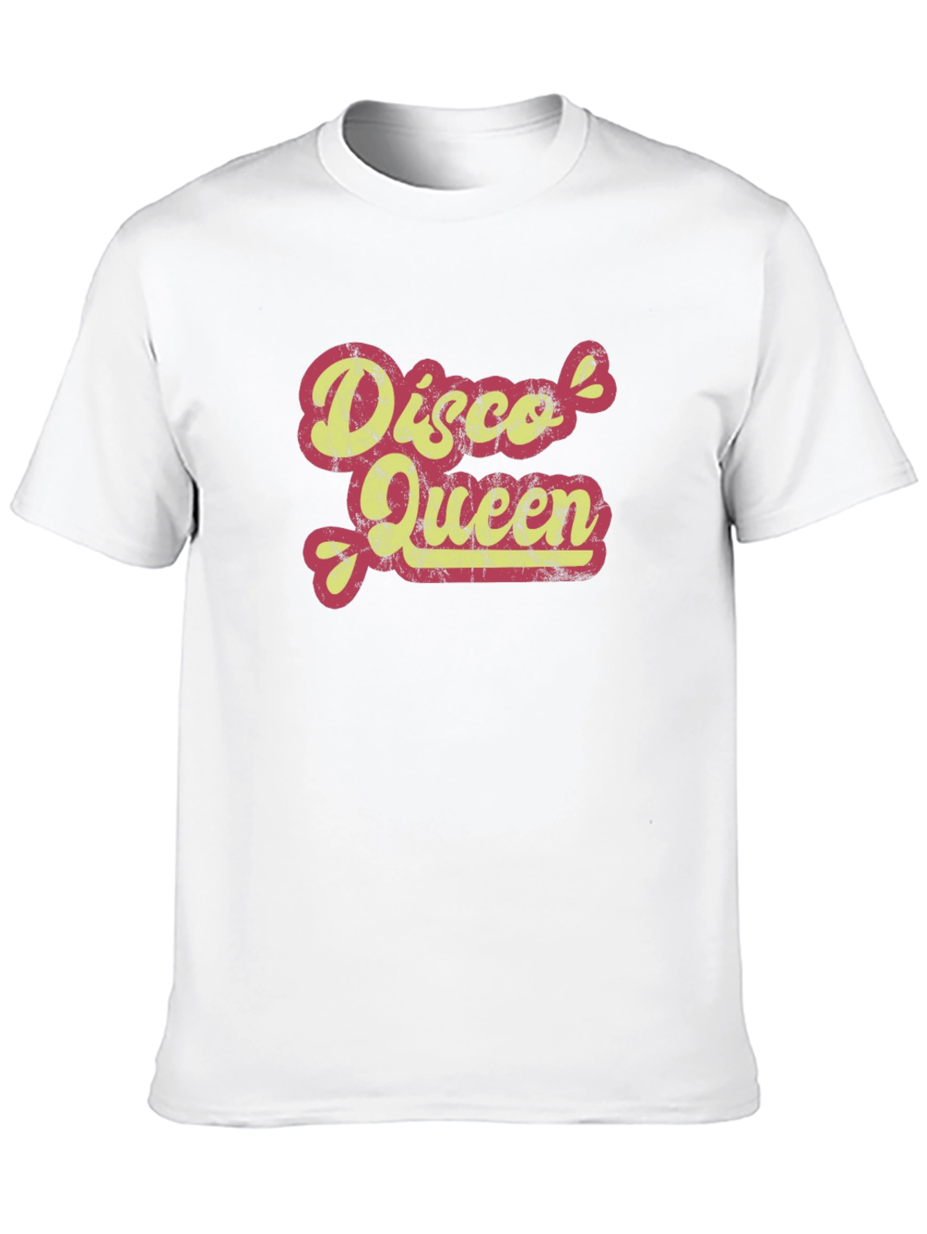 Disco Queen Retro Graphic Tee - Black