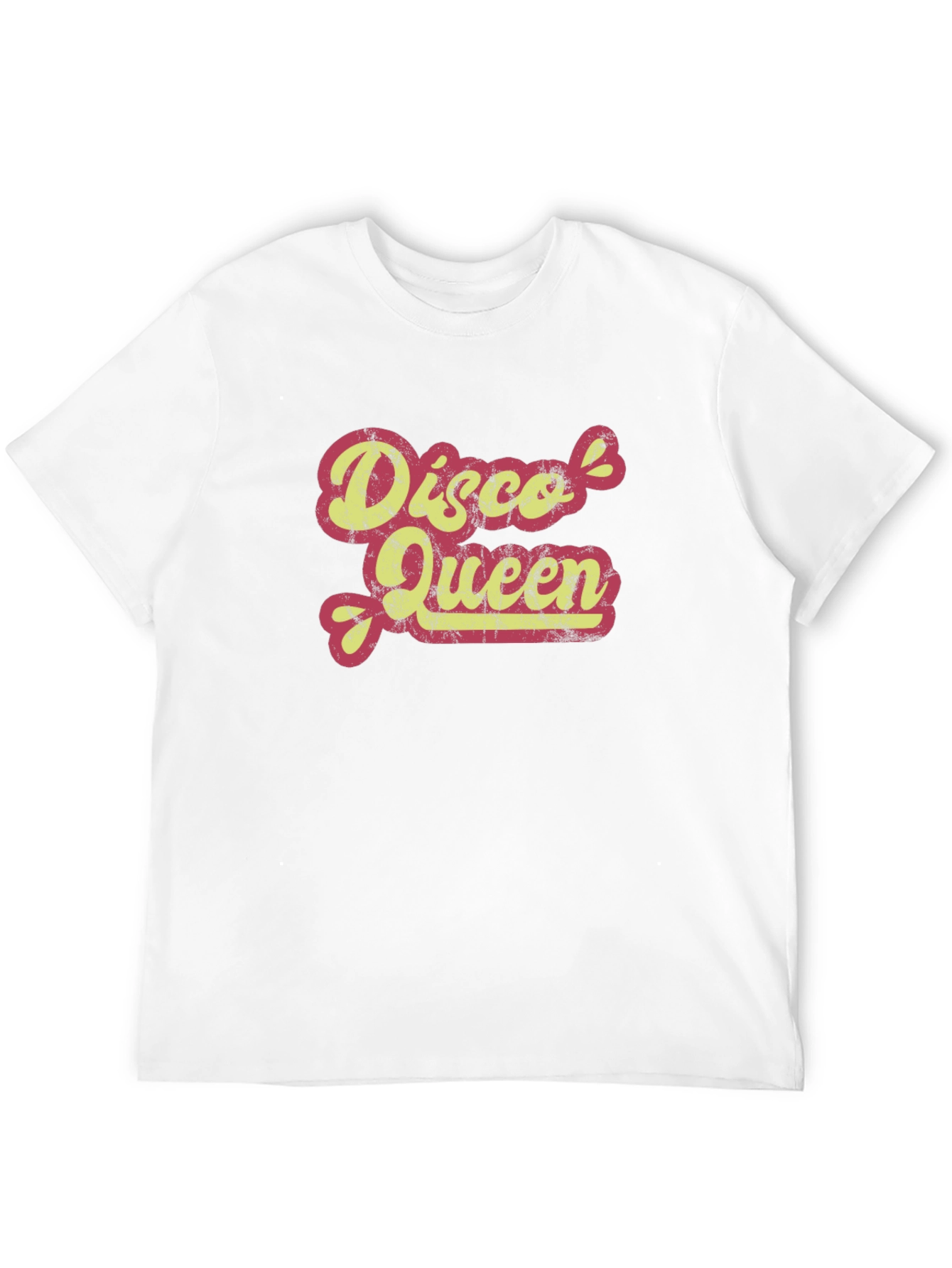 Disco Queen Retro Graphic Tee - Black