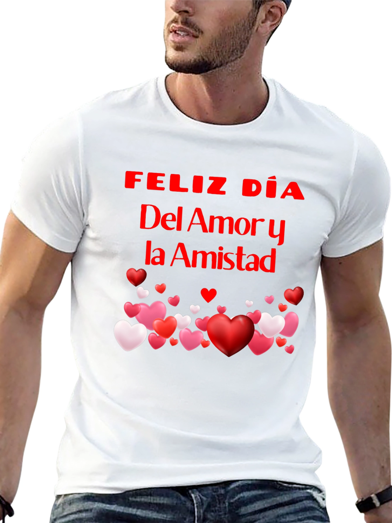 Feliz Dia Del Amor y la Amistad T-Shirt