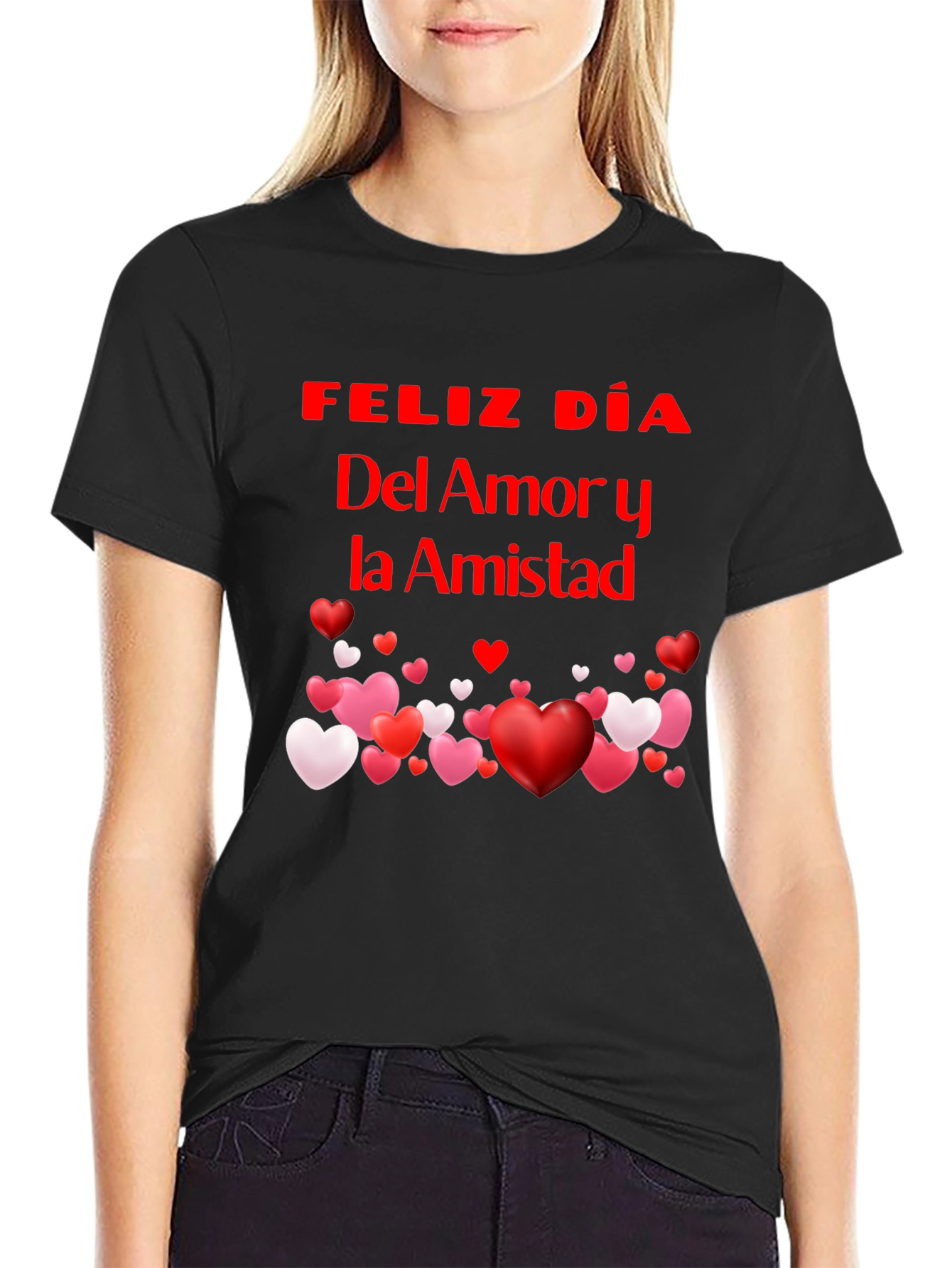 Feliz Dia Del Amor y la Amistad T-Shirt