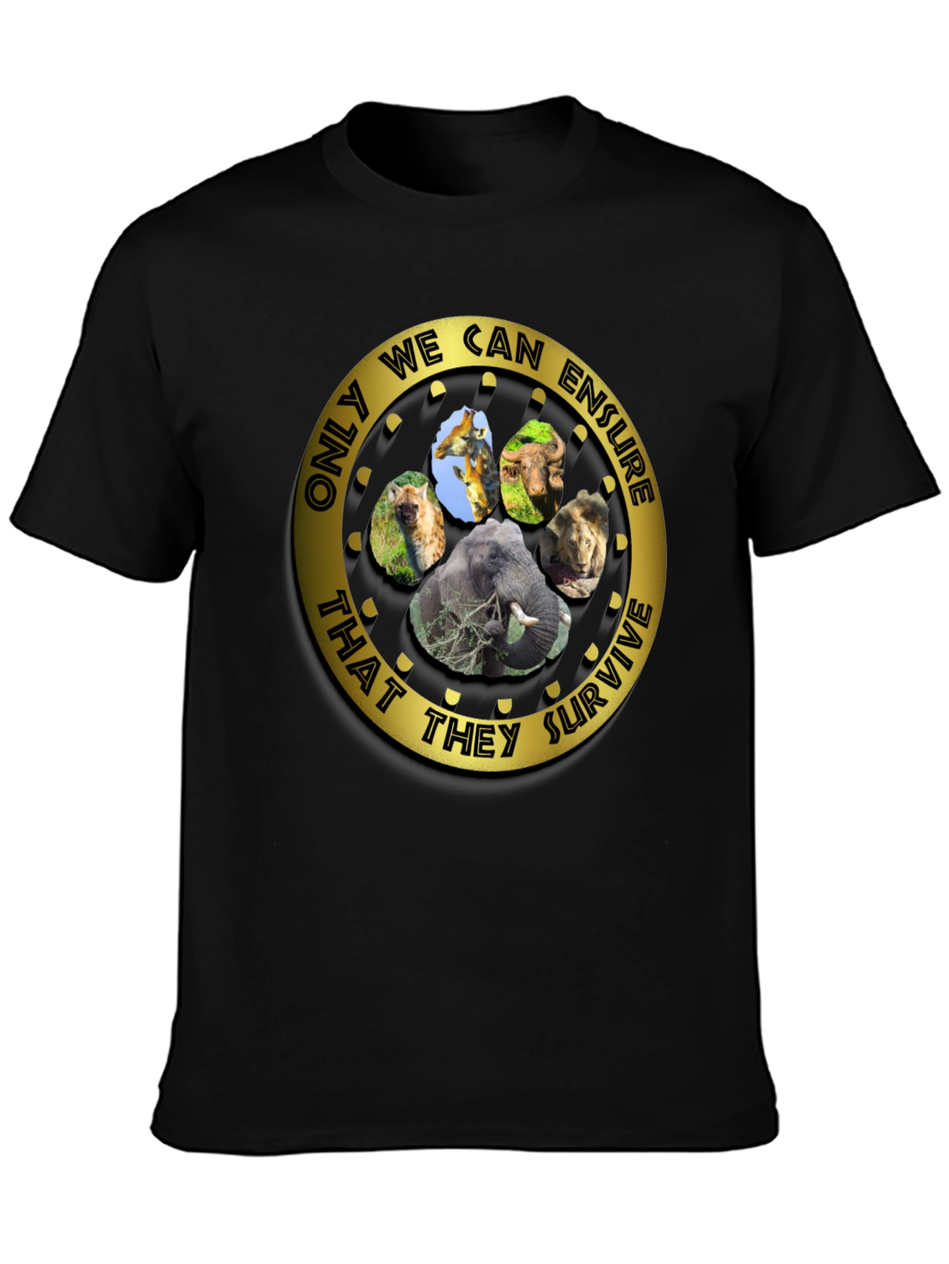 Wildlife Conservation Graphic T-Shirt