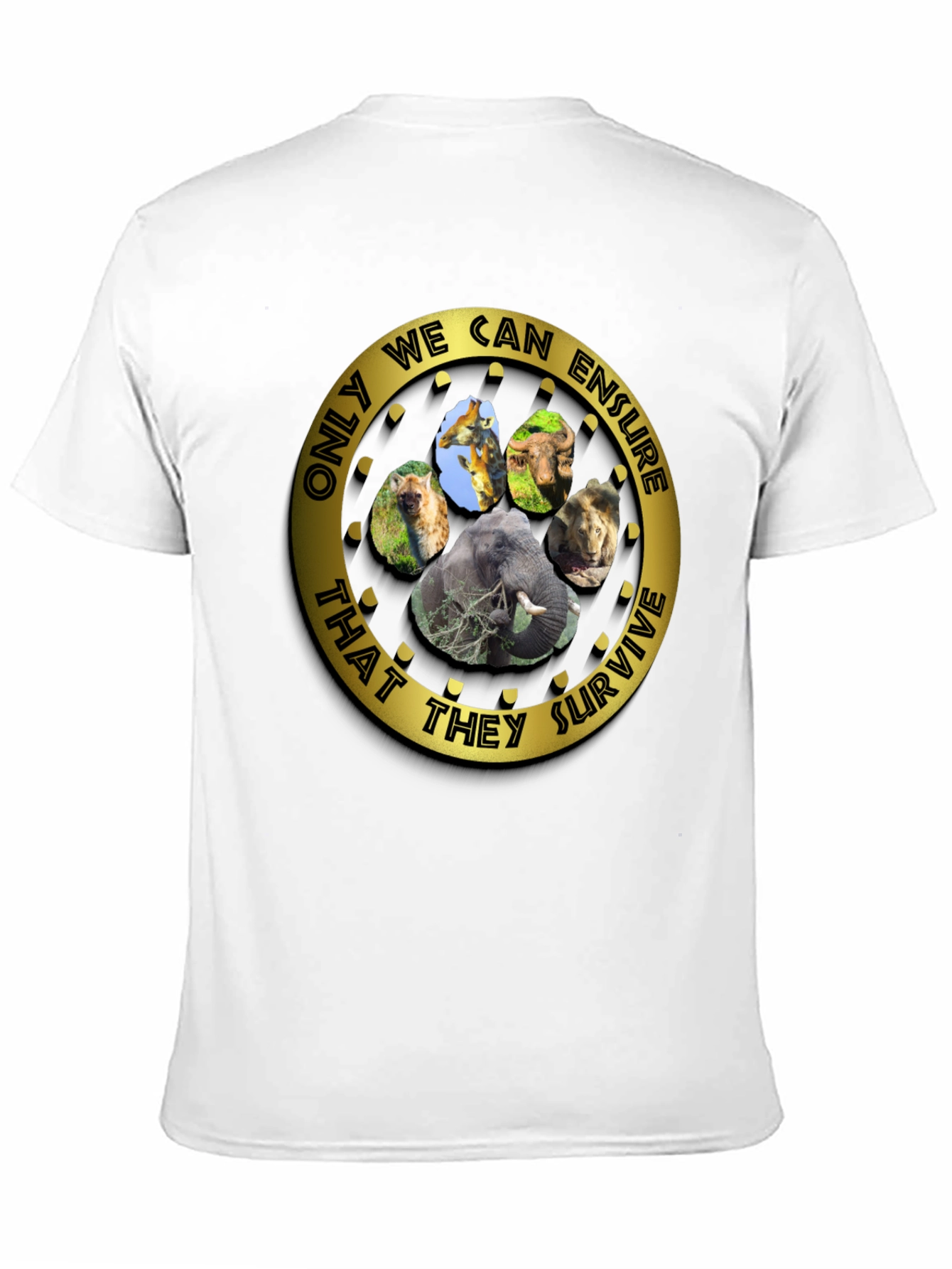Wildlife Conservation Graphic T-Shirt