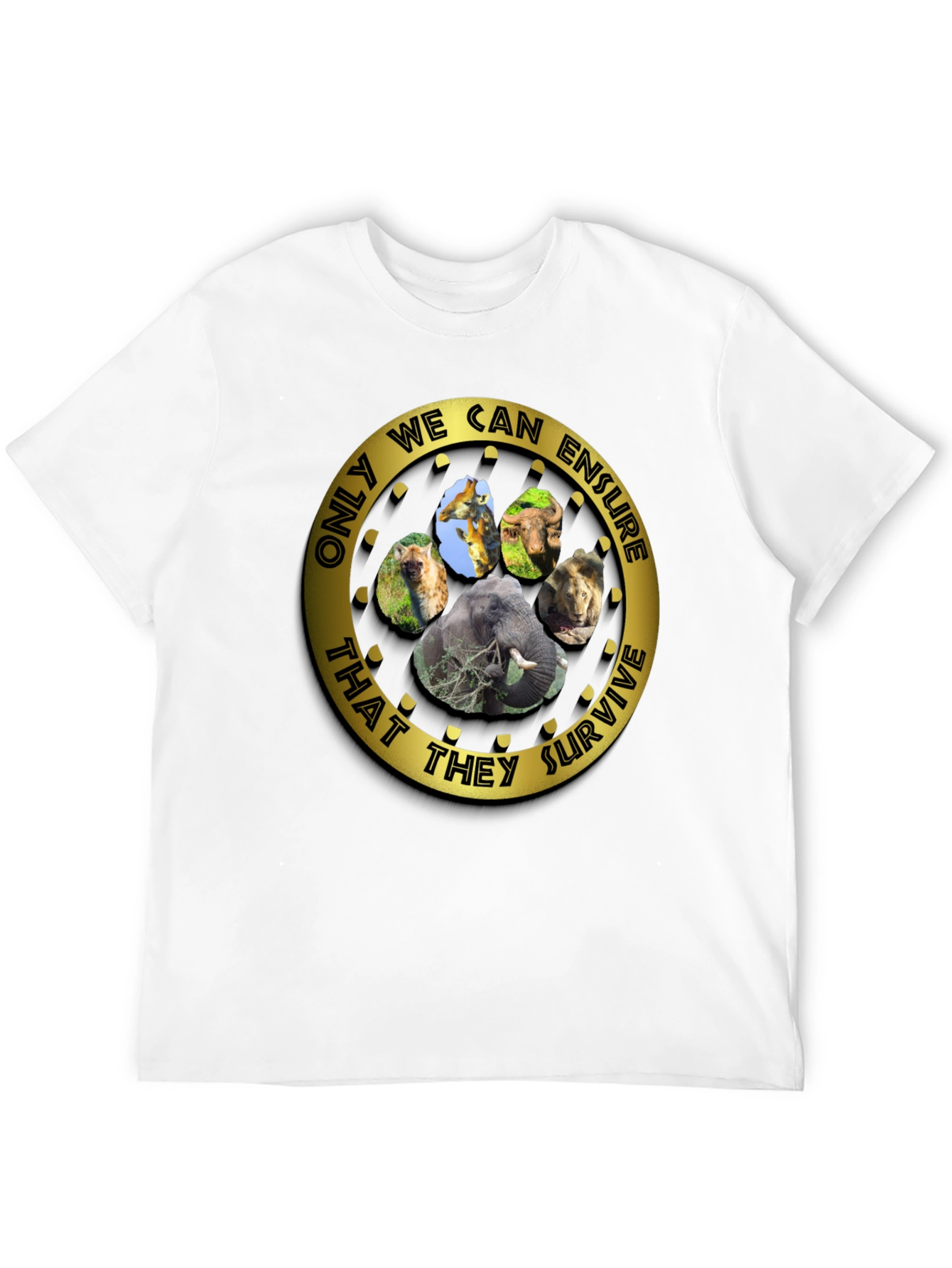 Wildlife Conservation Graphic T-Shirt