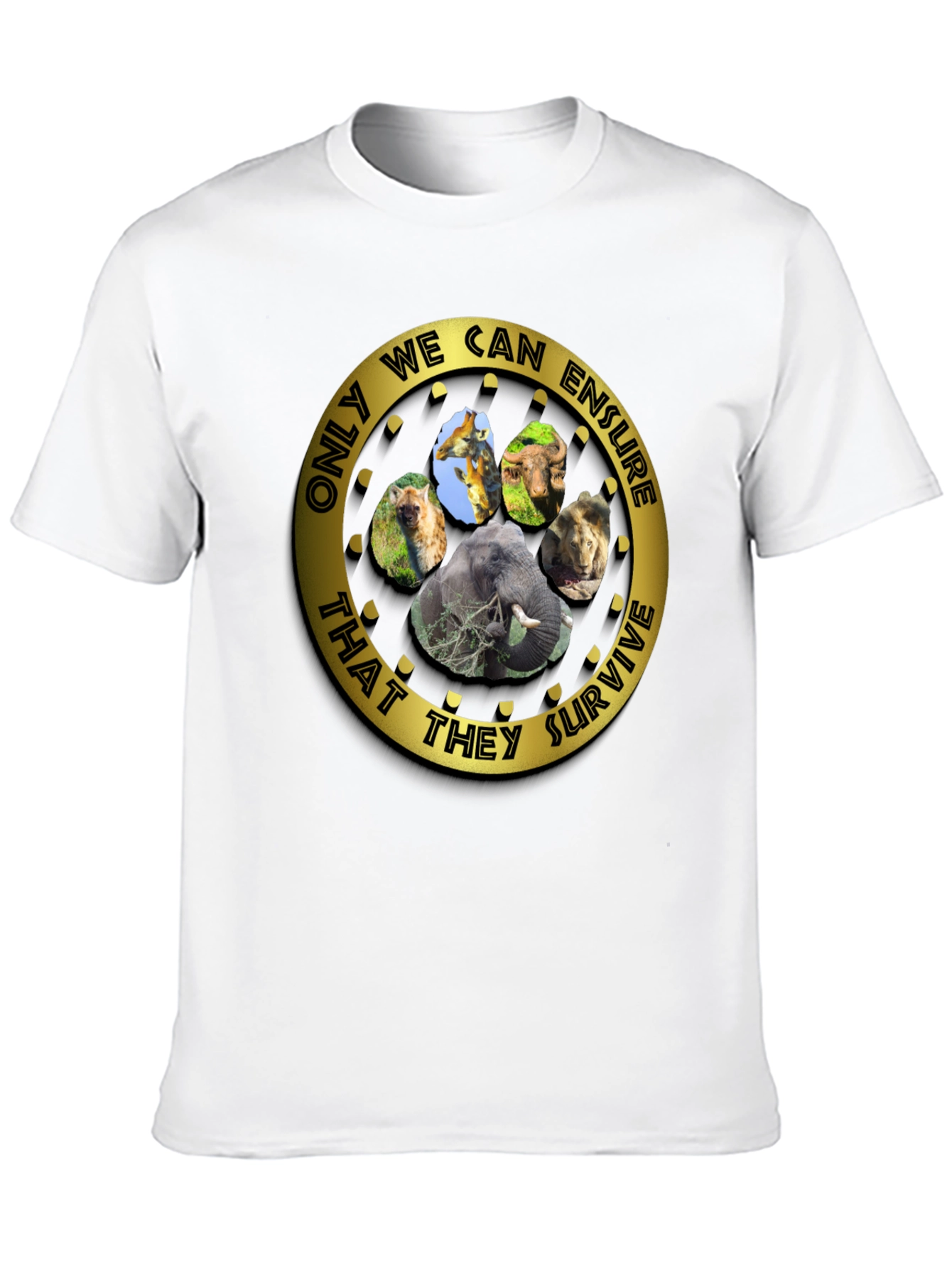 Wildlife Conservation Graphic T-Shirt