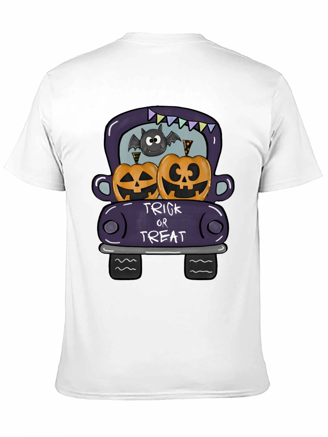 Halloween Truck Tee - Trick or Treat Pumpkins!