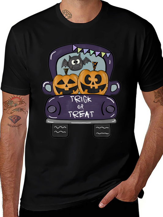 Halloween Truck Tee - Trick or Treat Pumpkins!