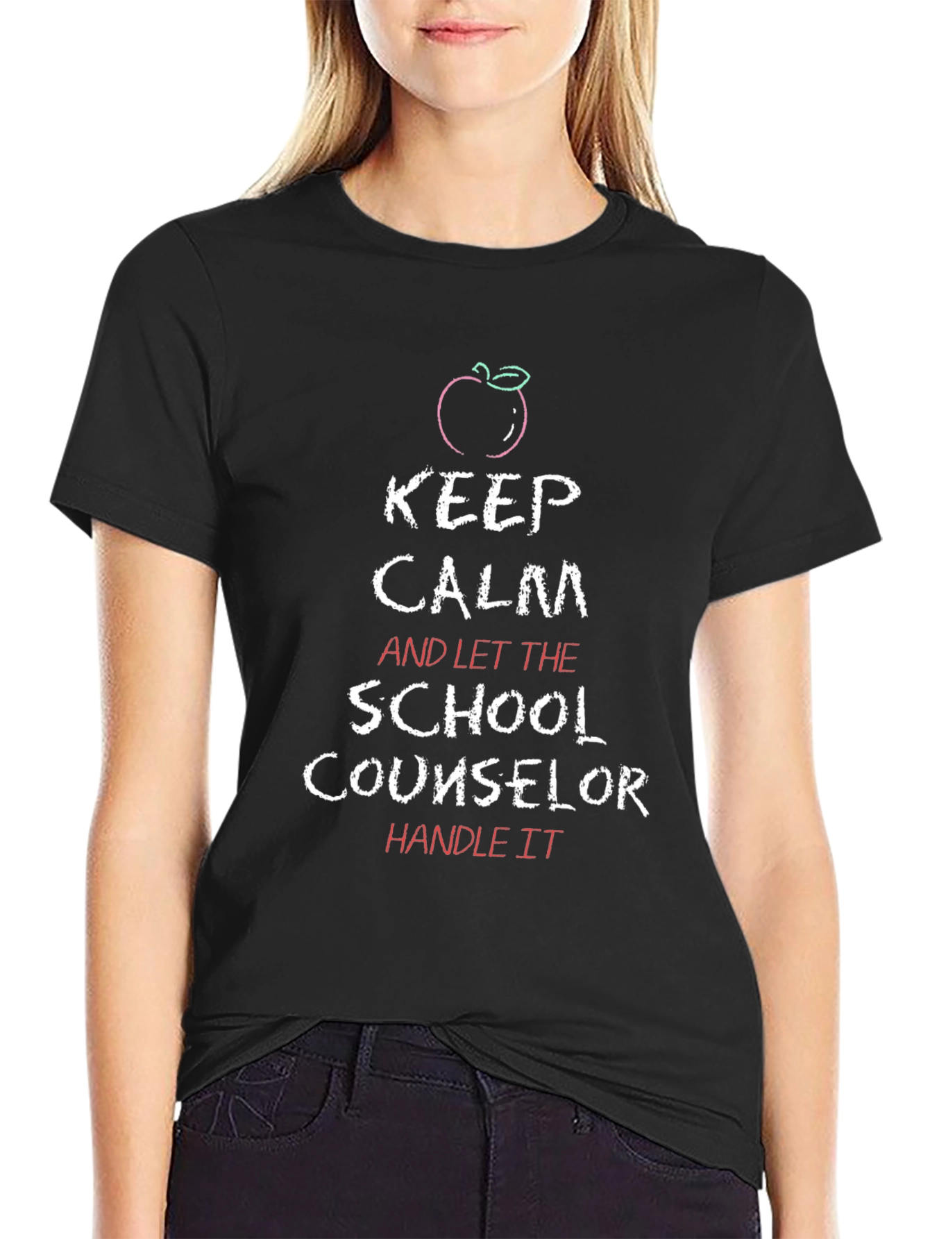 Keep Calm School Counselor T-Shirt
