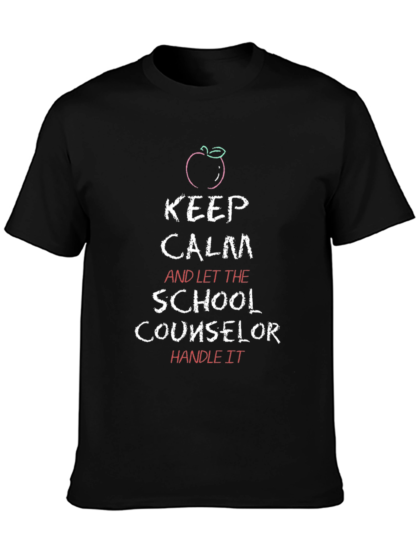 Keep Calm School Counselor T-Shirt