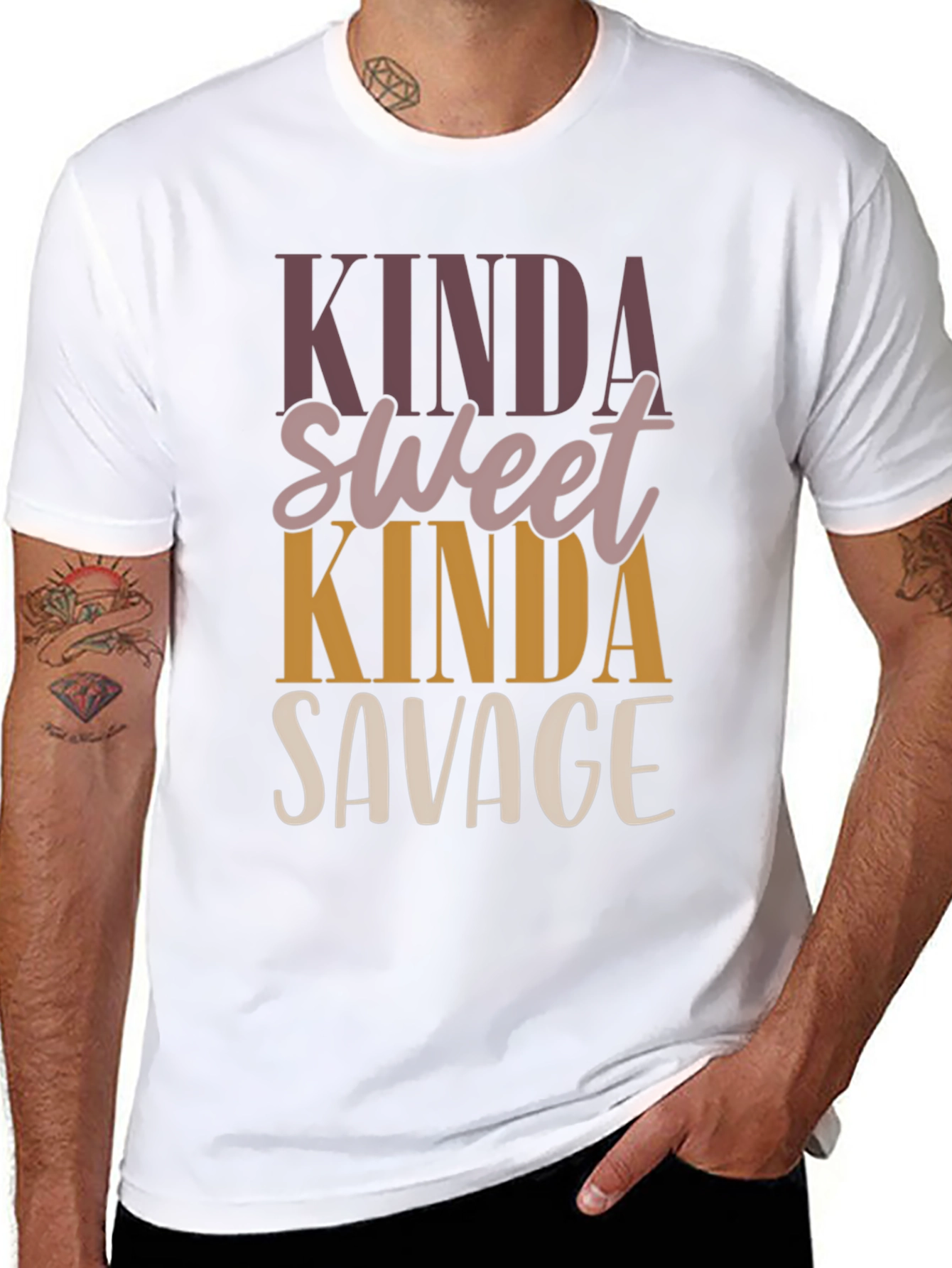 Kinda Sweet Kinda Savage Graphic Tee - Unisex