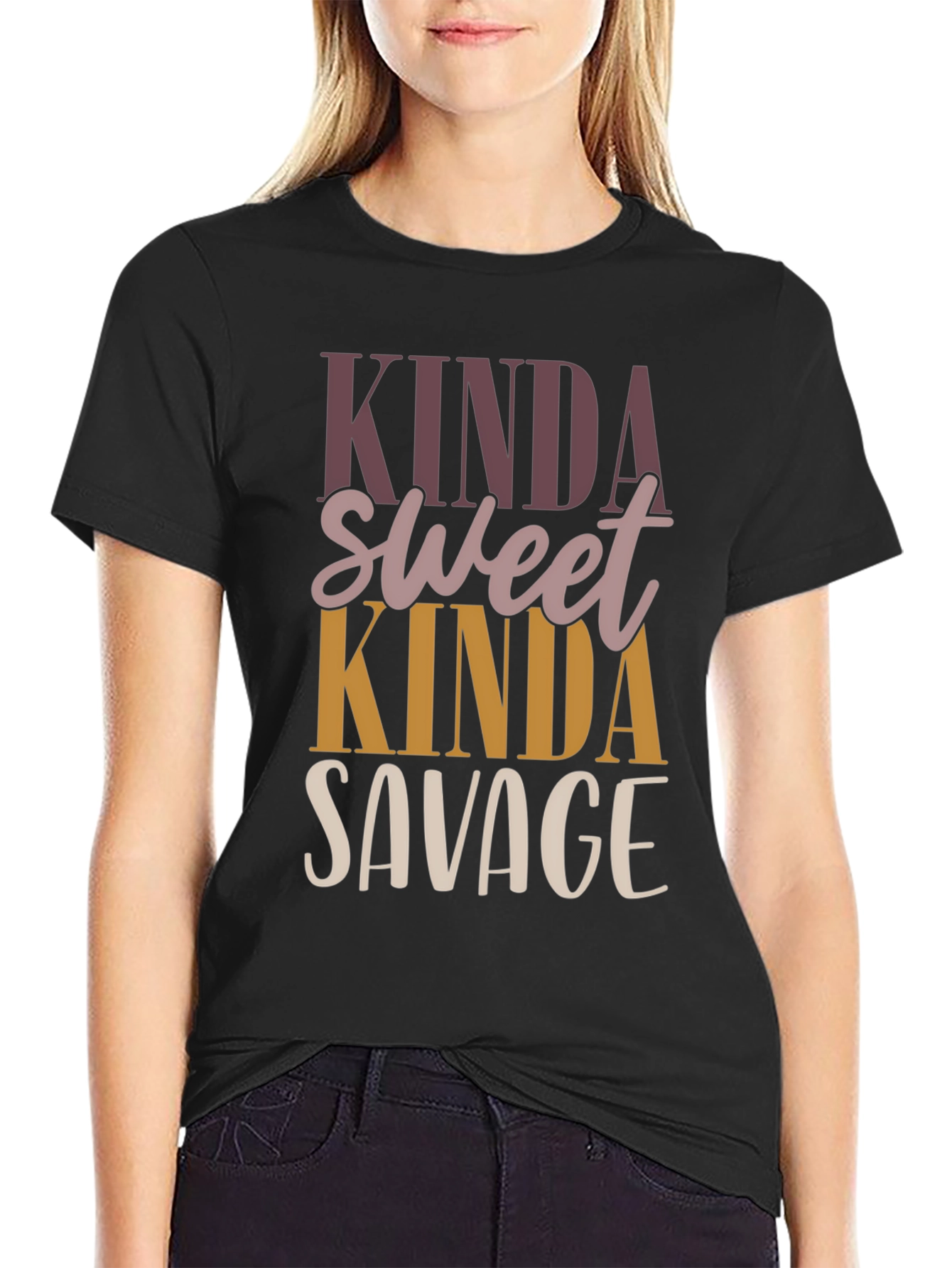 Kinda Sweet Kinda Savage Graphic Tee - Unisex