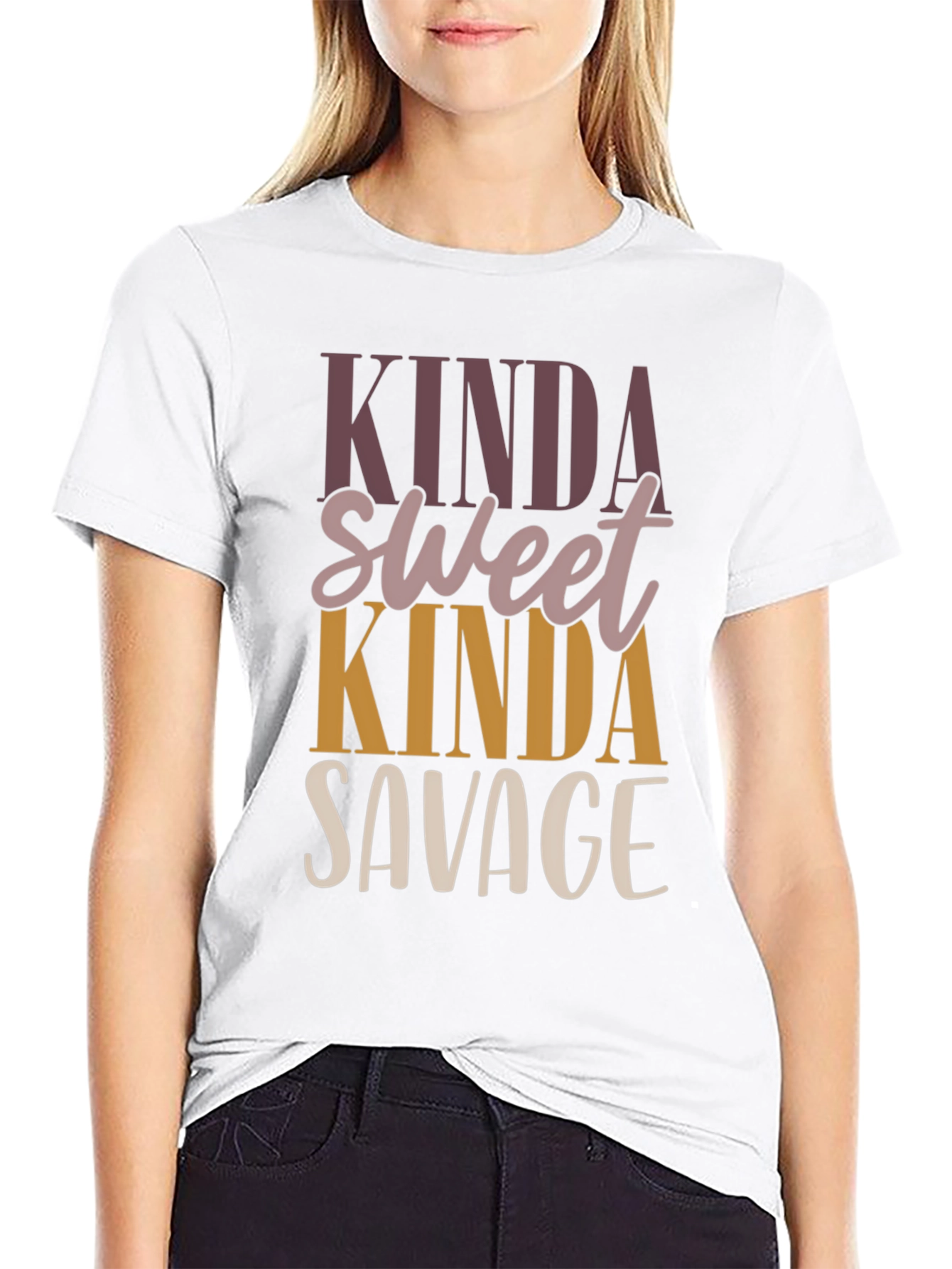 Kinda Sweet Kinda Savage Graphic Tee - Unisex