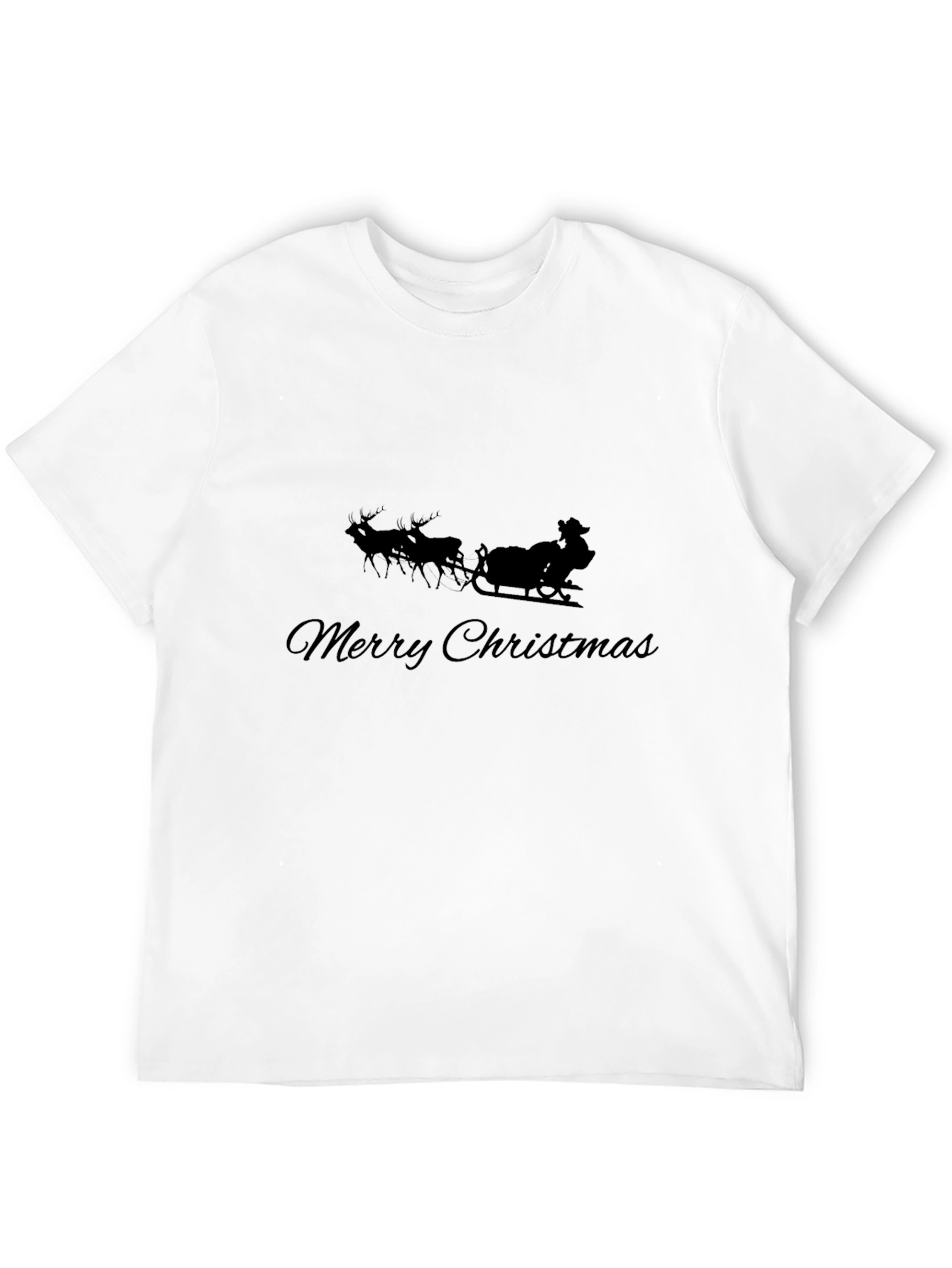 Merry Christmas Santa Sleigh T-Shirt