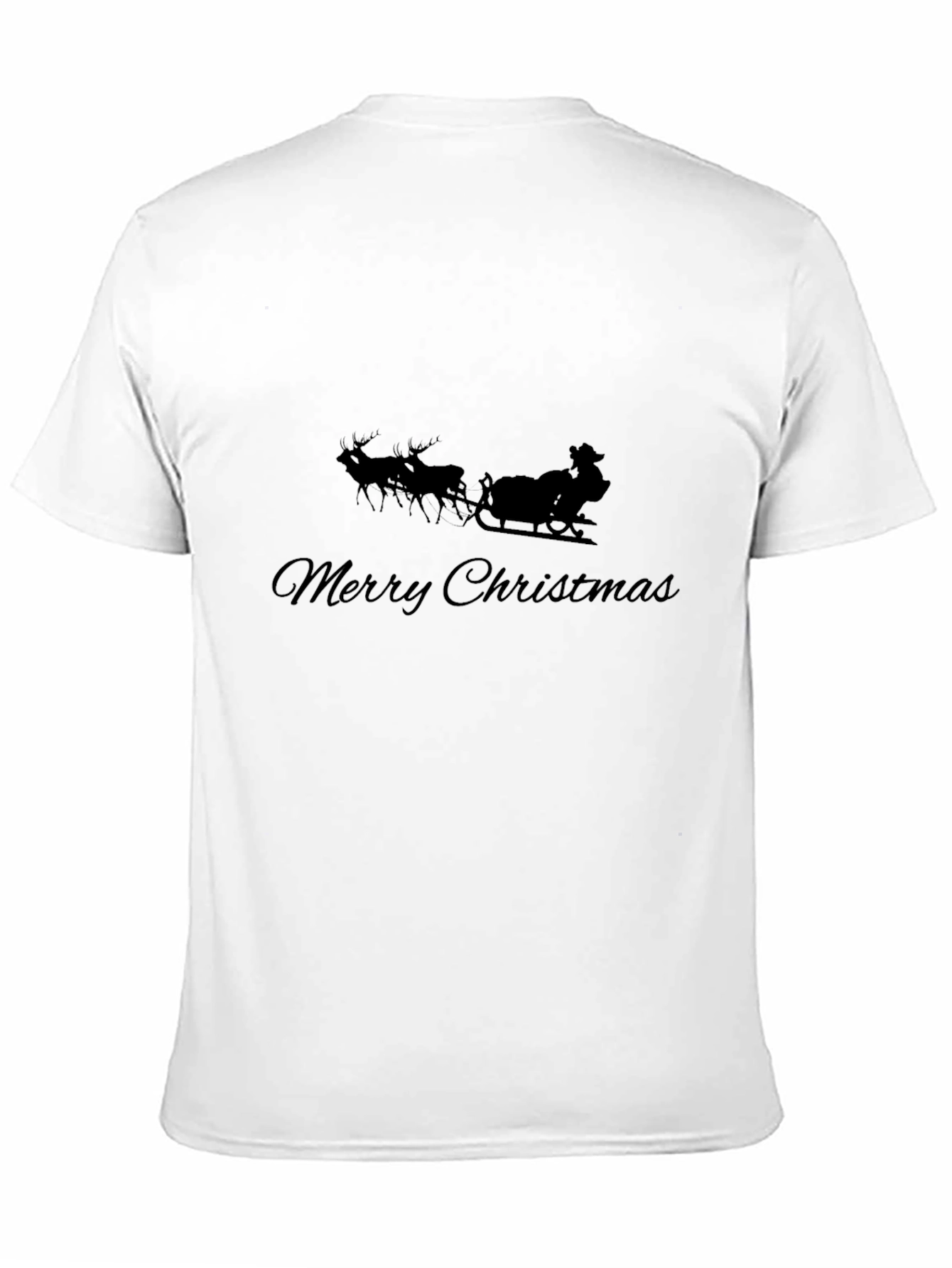 Merry Christmas Santa Sleigh T-Shirt