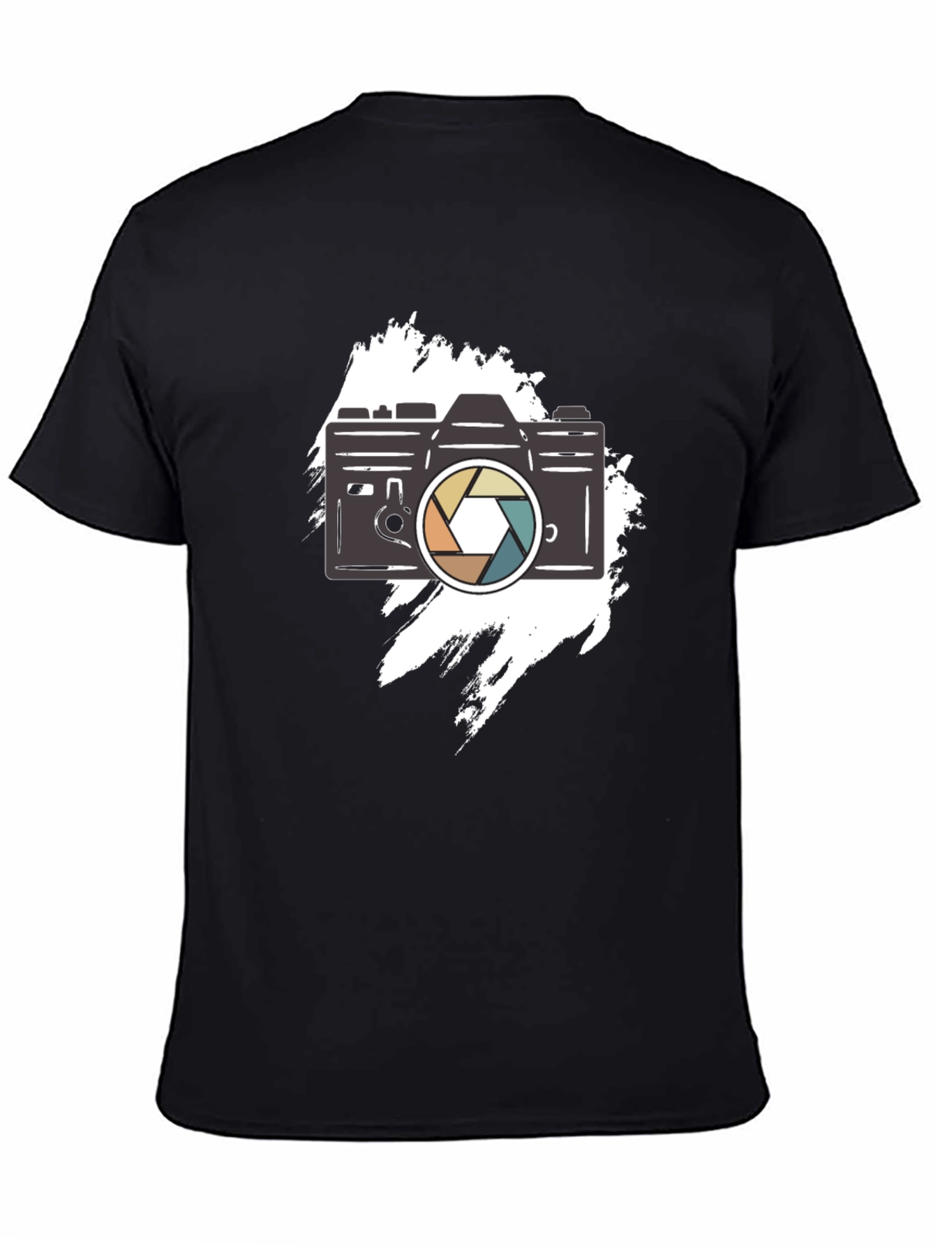 Retro Camera Graphic Tee - Trendy Photographer T-Shirt