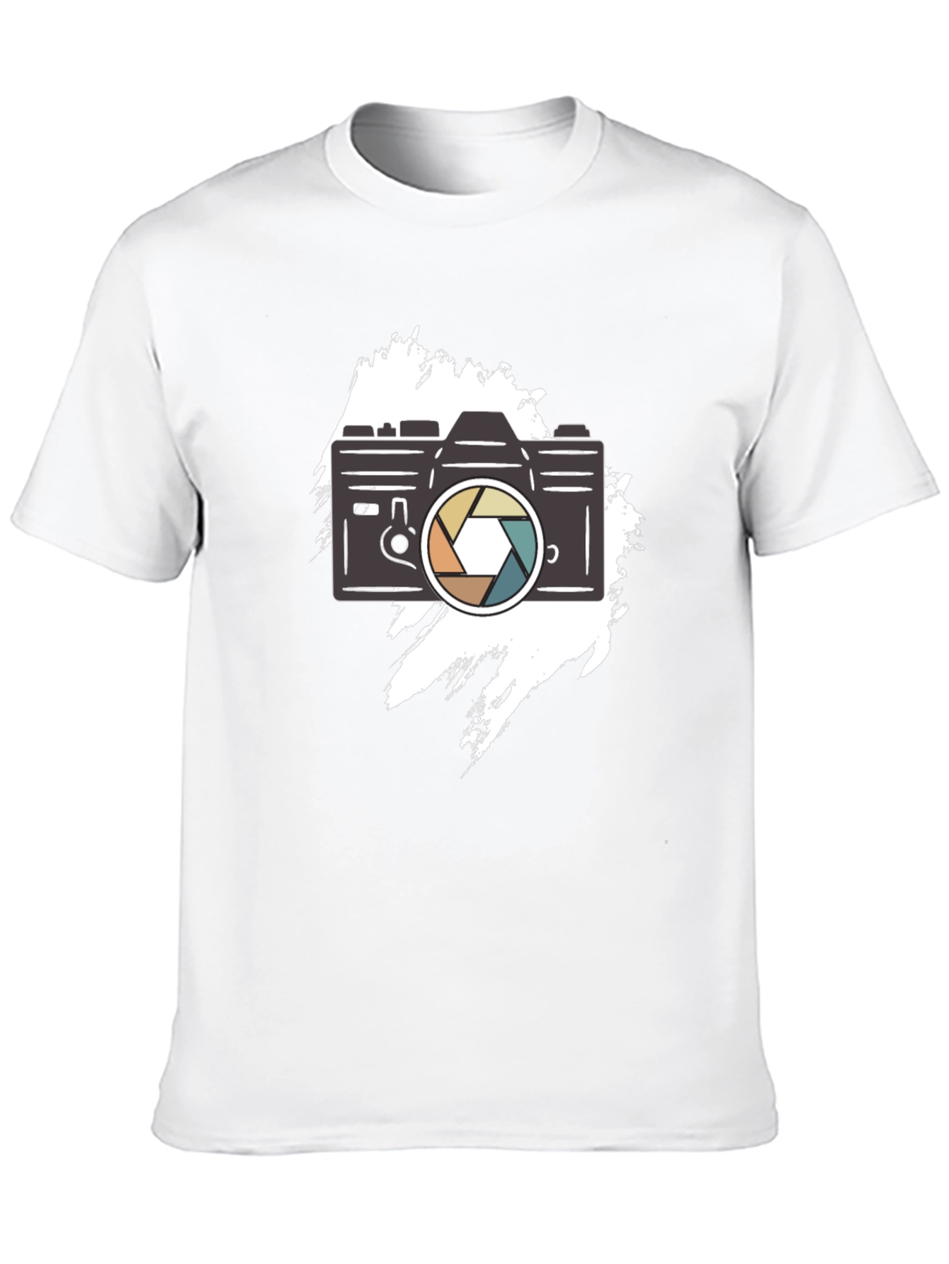 Retro Camera Graphic Tee - Trendy Photographer T-Shirt