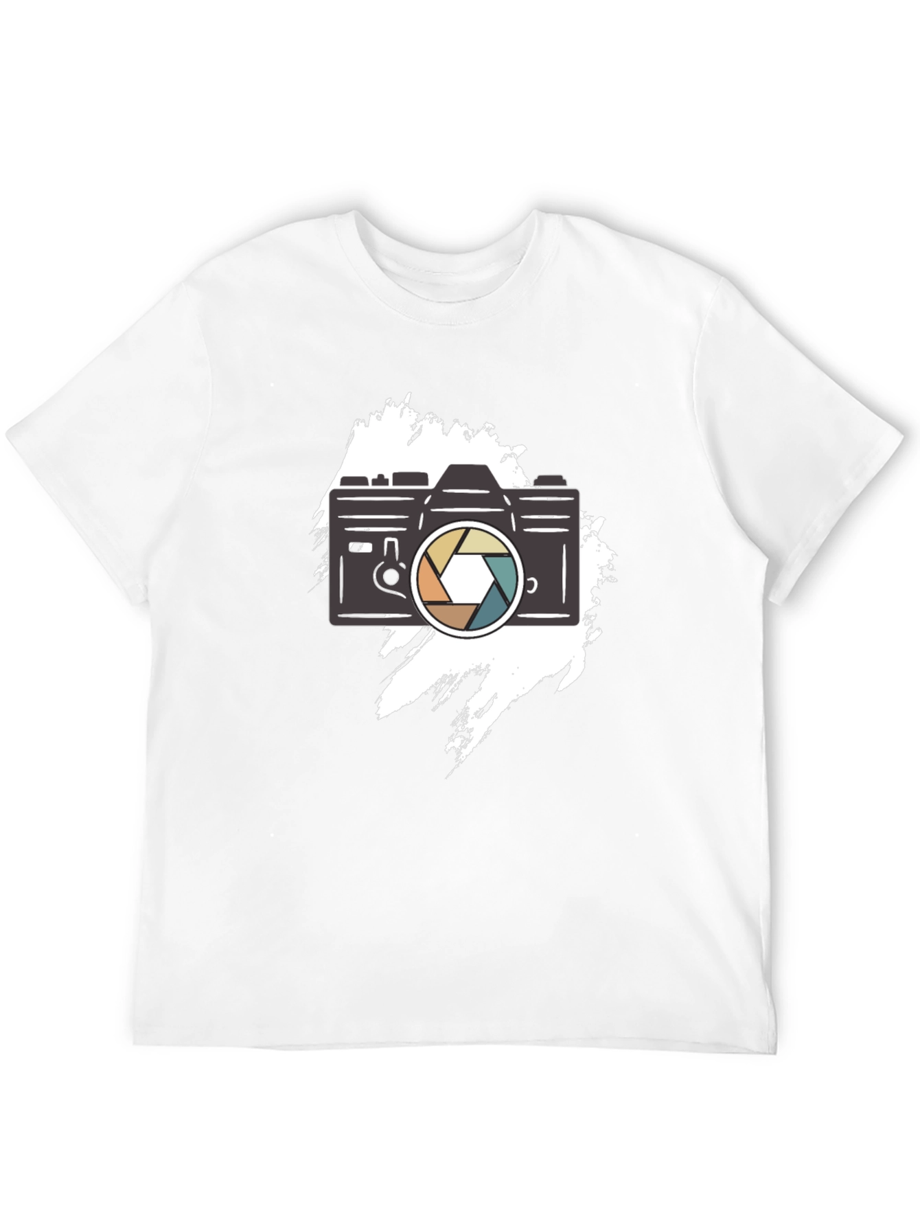 Retro Camera Graphic Tee - Trendy Photographer T-Shirt