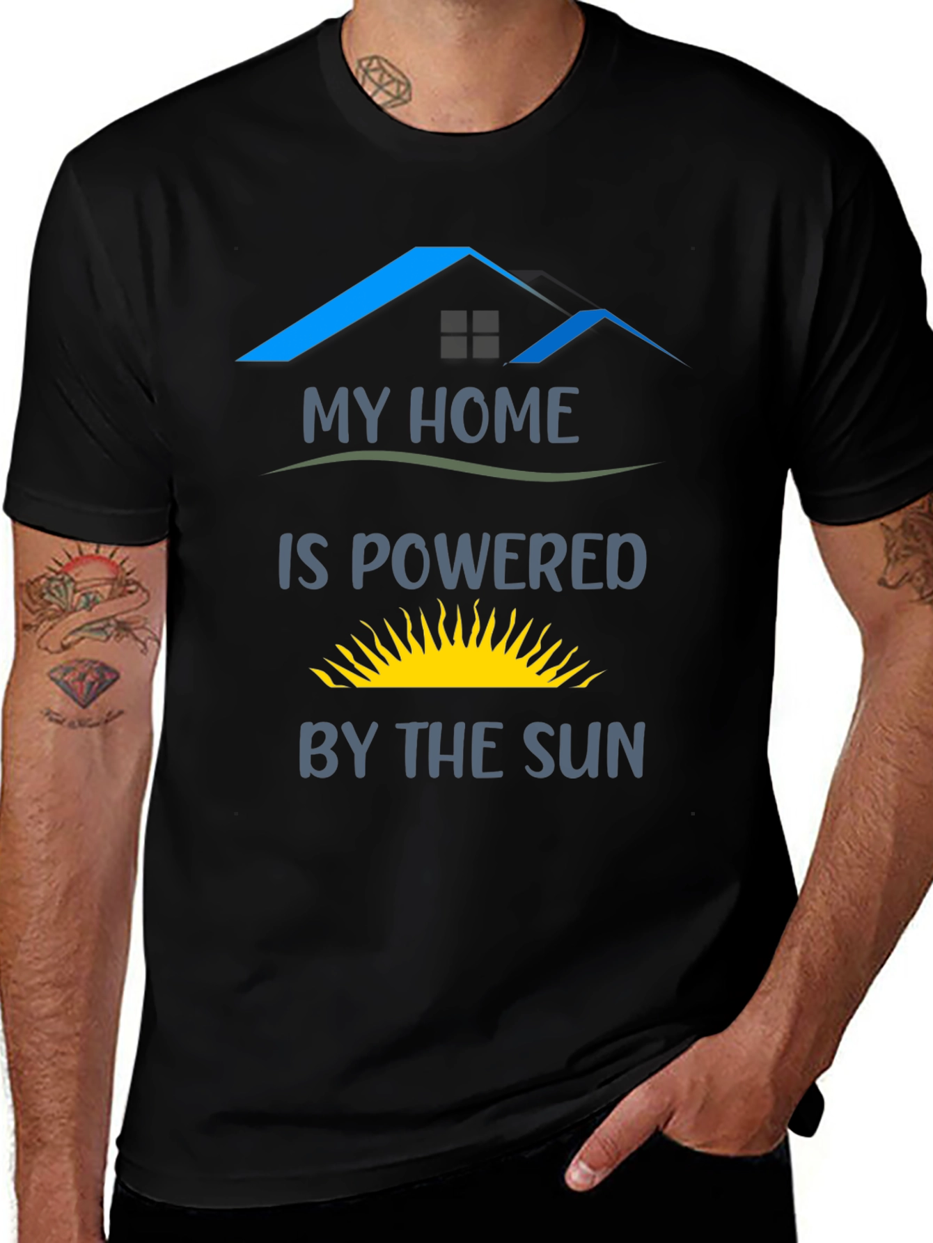 My Home is Powered by the Sun T-Shirt