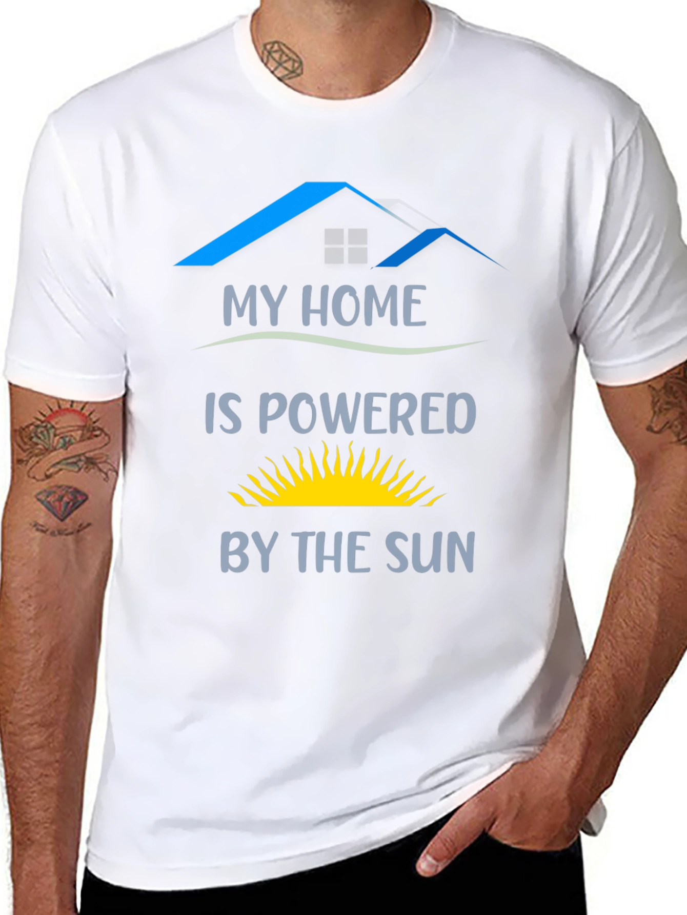My Home is Powered by the Sun T-Shirt