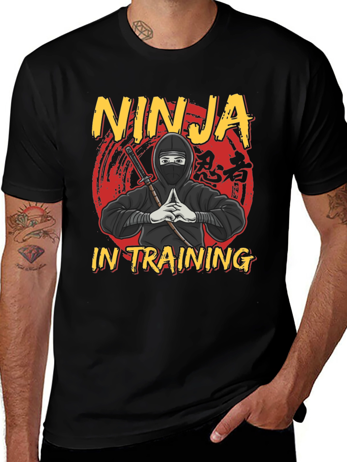 Ninja In Training Graphic T-Shirt